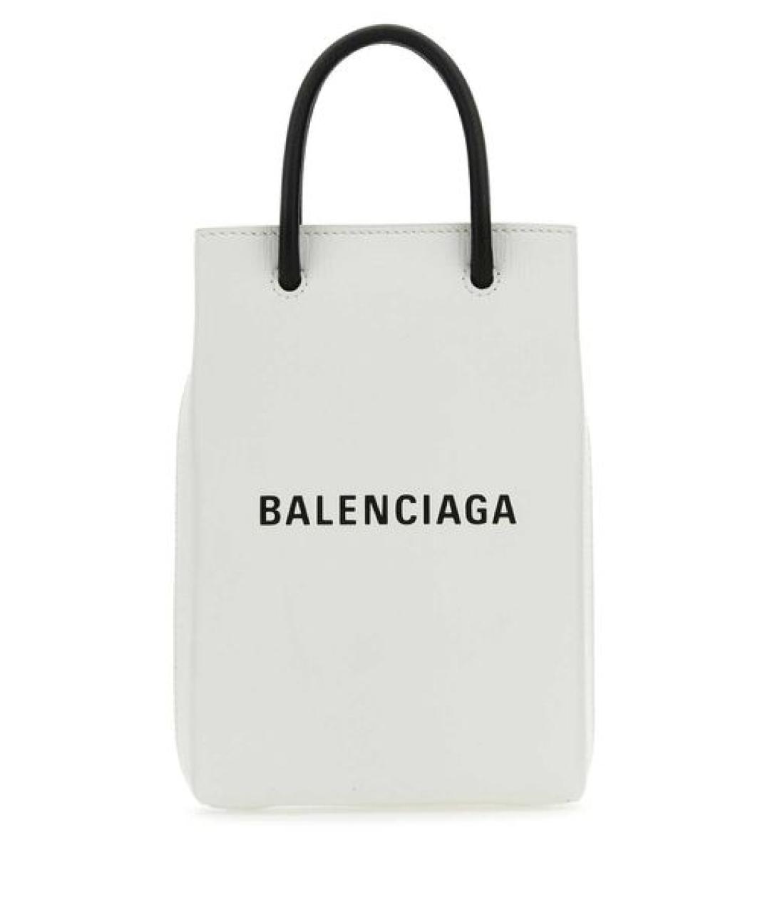 BALENCIAGA Белая сумка тоут, фото 1