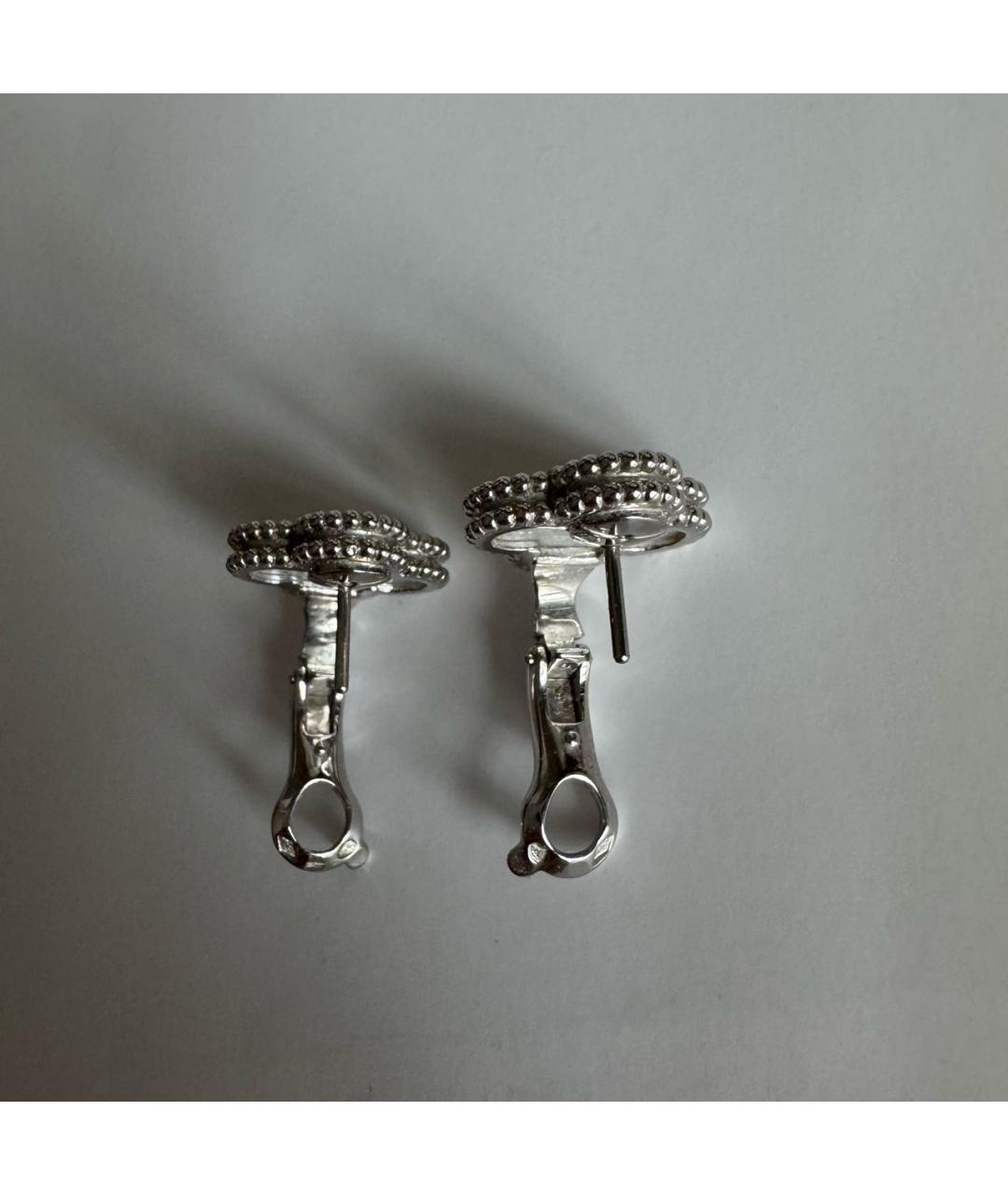 VAN CLEEF & ARPELS Белые серьги из белого золота, фото 4