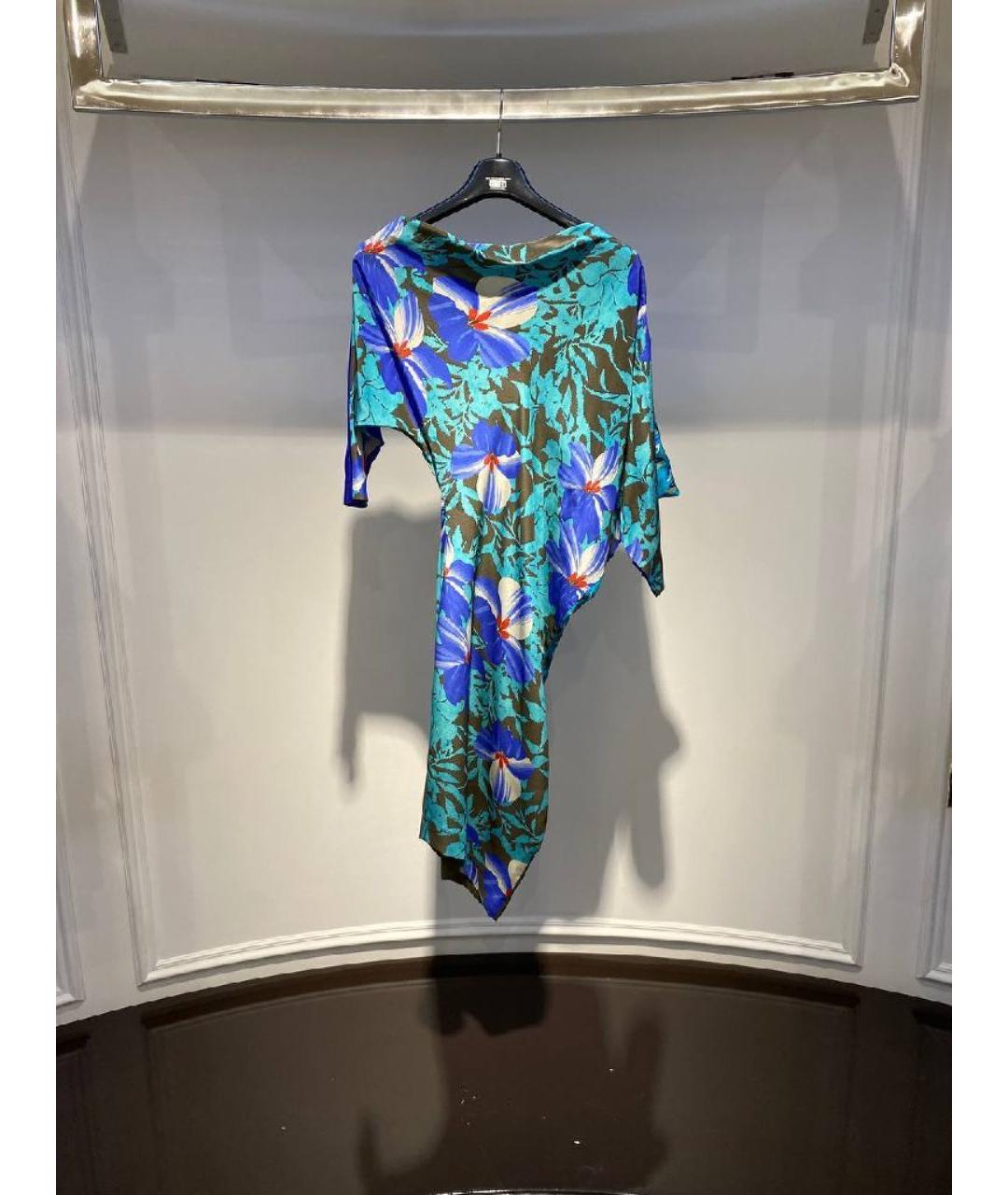 ETRO Голубое платье, фото 3