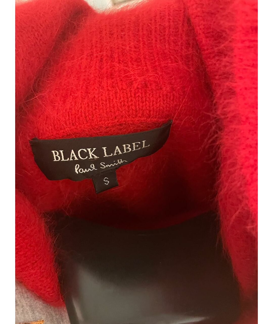 PAUL SMITH BLACK LABEL Красный шерстяной джемпер / свитер, фото 4