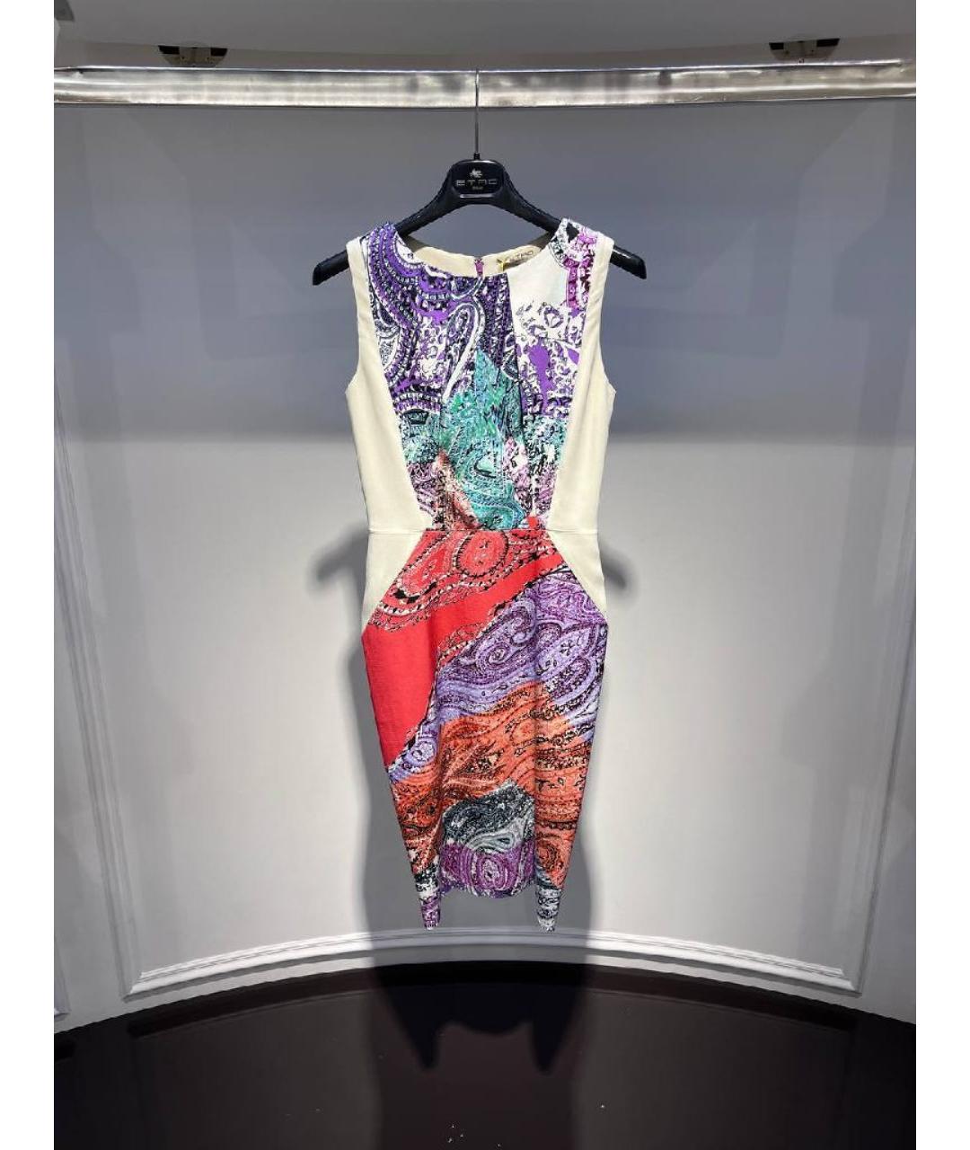 ETRO Мульти вискозное повседневное платье, фото 3