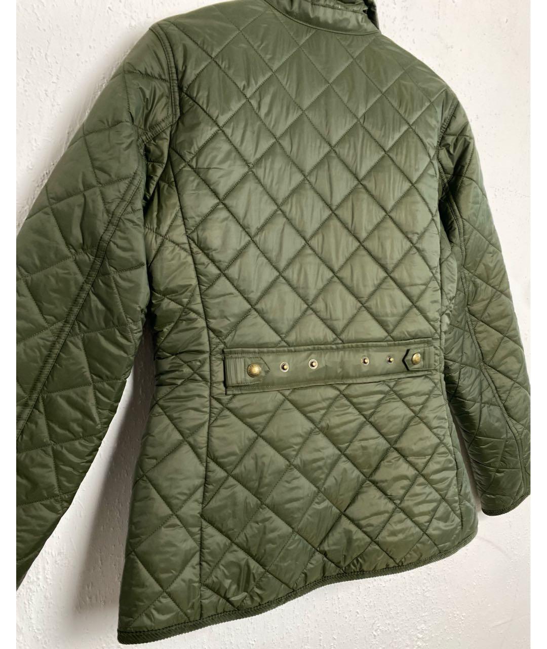 RALPH LAUREN Хаки полиамидовая куртка, фото 6