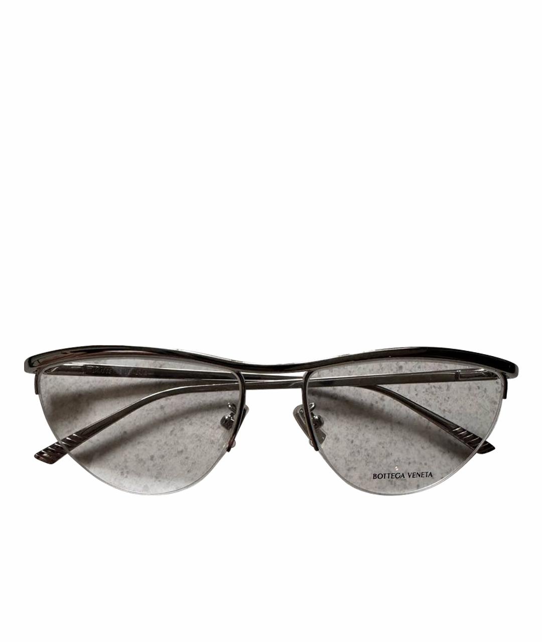 BOTTEGA VENETA Антрацитовые солнцезащитные очки, фото 1