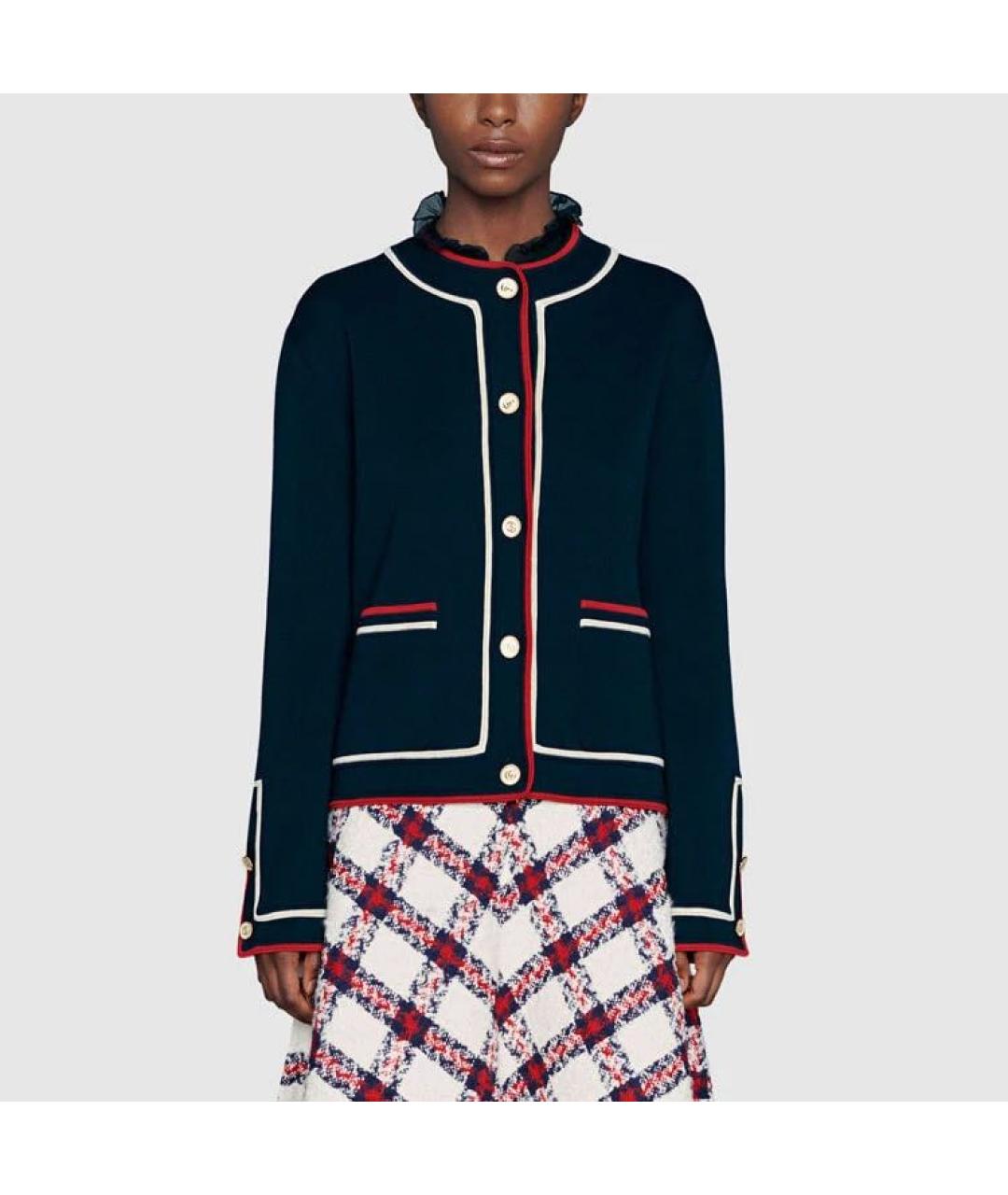 GUCCI Бежевый хлопковый кардиган, фото 6