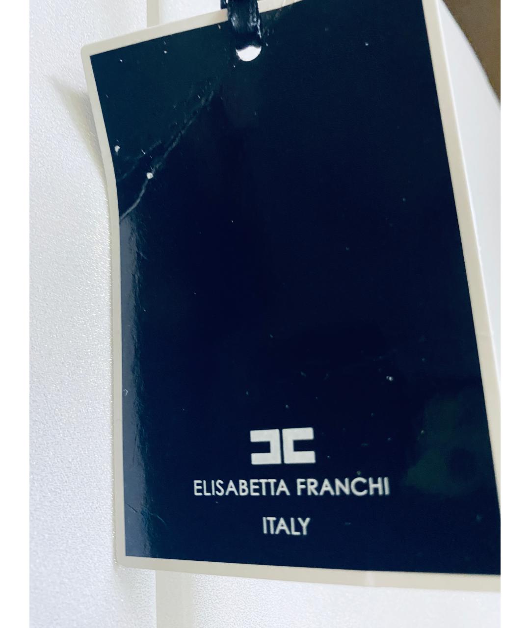 ELISABETTA FRANCHI Мульти вискозный костюм с юбками, фото 4