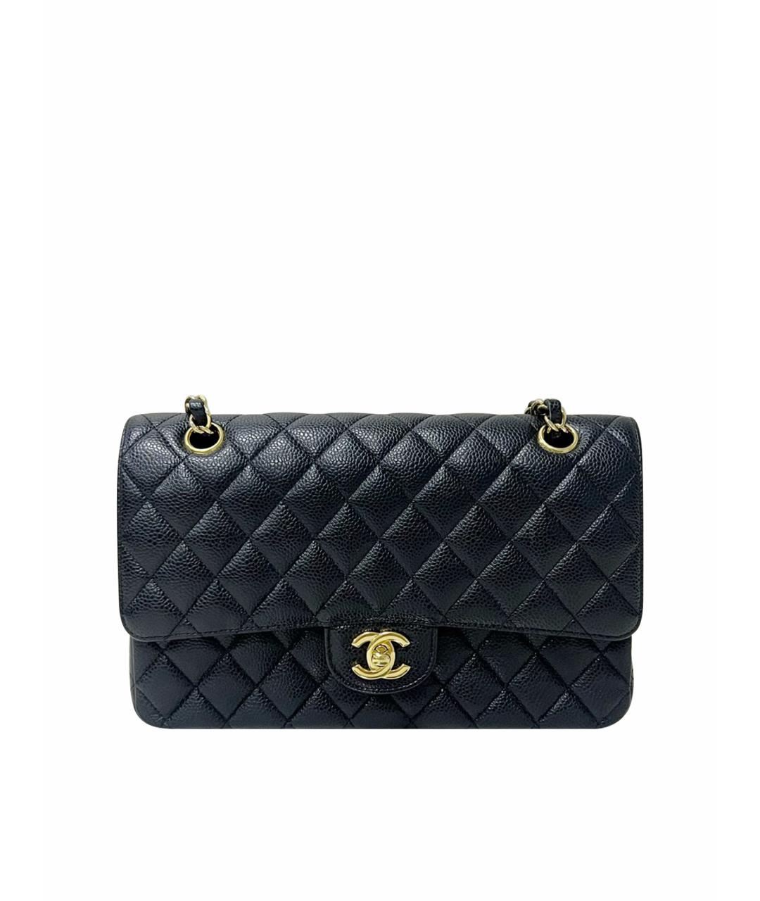 CHANEL Черная кожаная сумка тоут, фото 1
