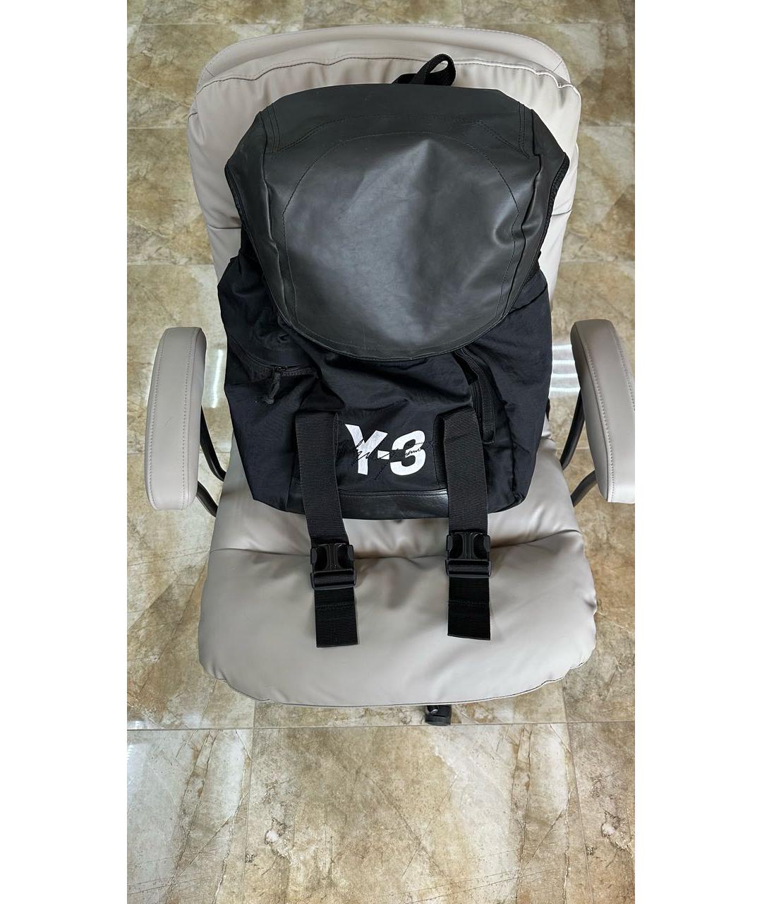 Y-3 Черный рюкзак, фото 9
