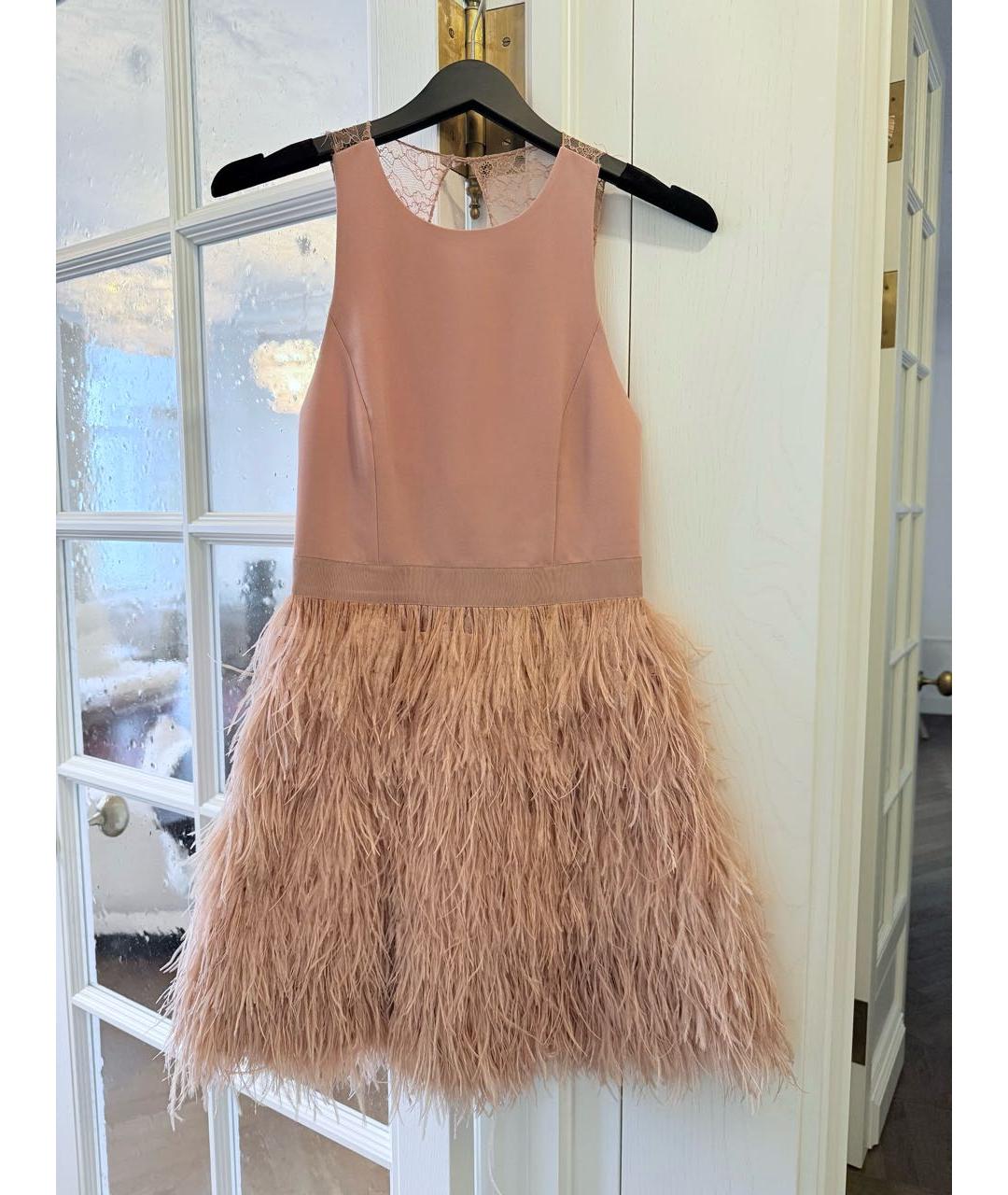 ALICE+OLIVIA Розовое коктейльное платье, фото 7