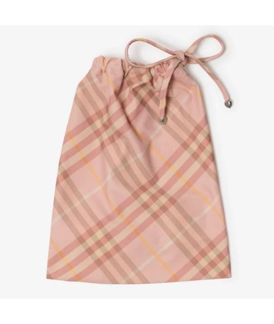 BURBERRY Розовый купальник, фото 6