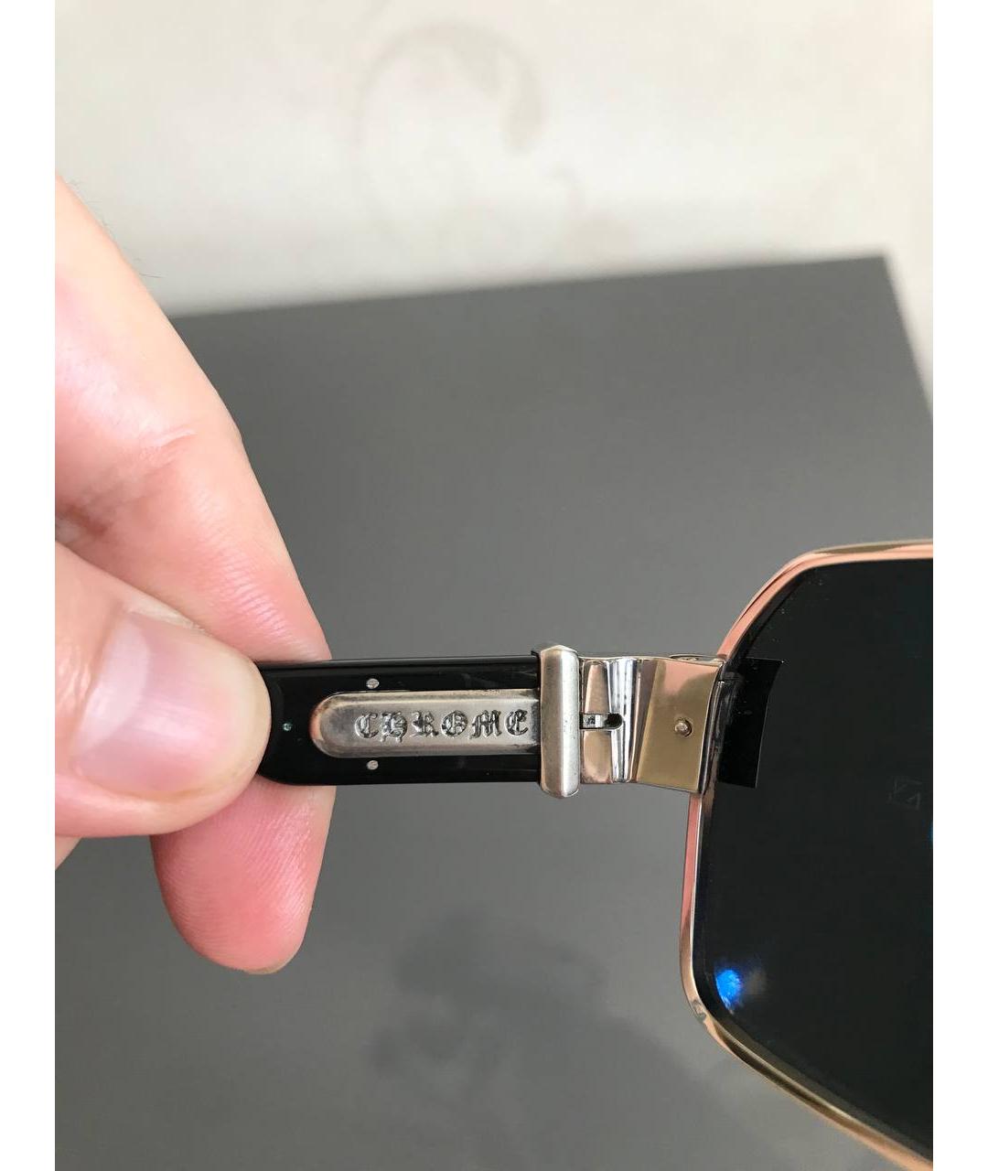 CHROME HEARTS Черные солнцезащитные очки, фото 5