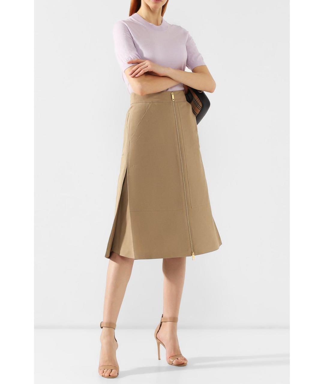 BURBERRY Юбка миди, фото 3