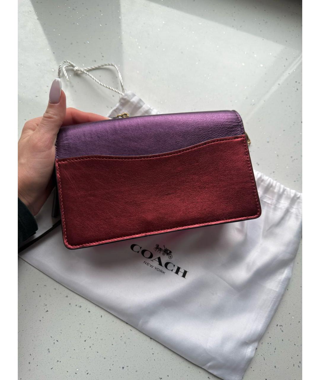 COACH Мульти кожаная сумка через плечо, фото 3