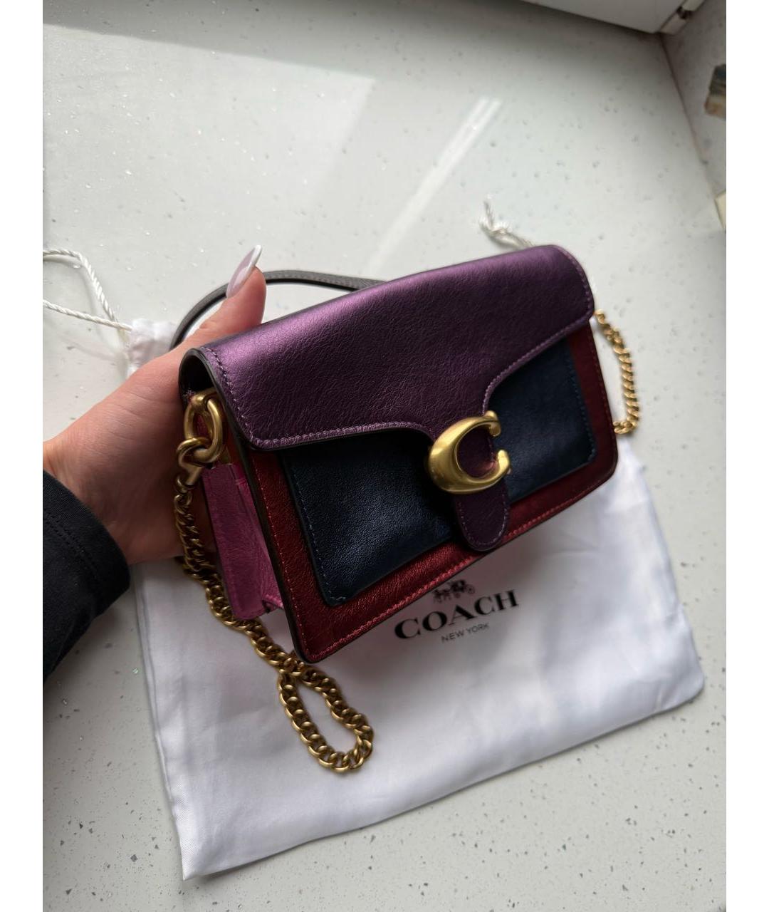 COACH Мульти кожаная сумка через плечо, фото 2