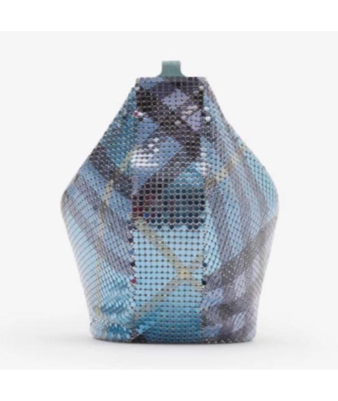 BURBERRY Голубая сумка через плечо, фото 4