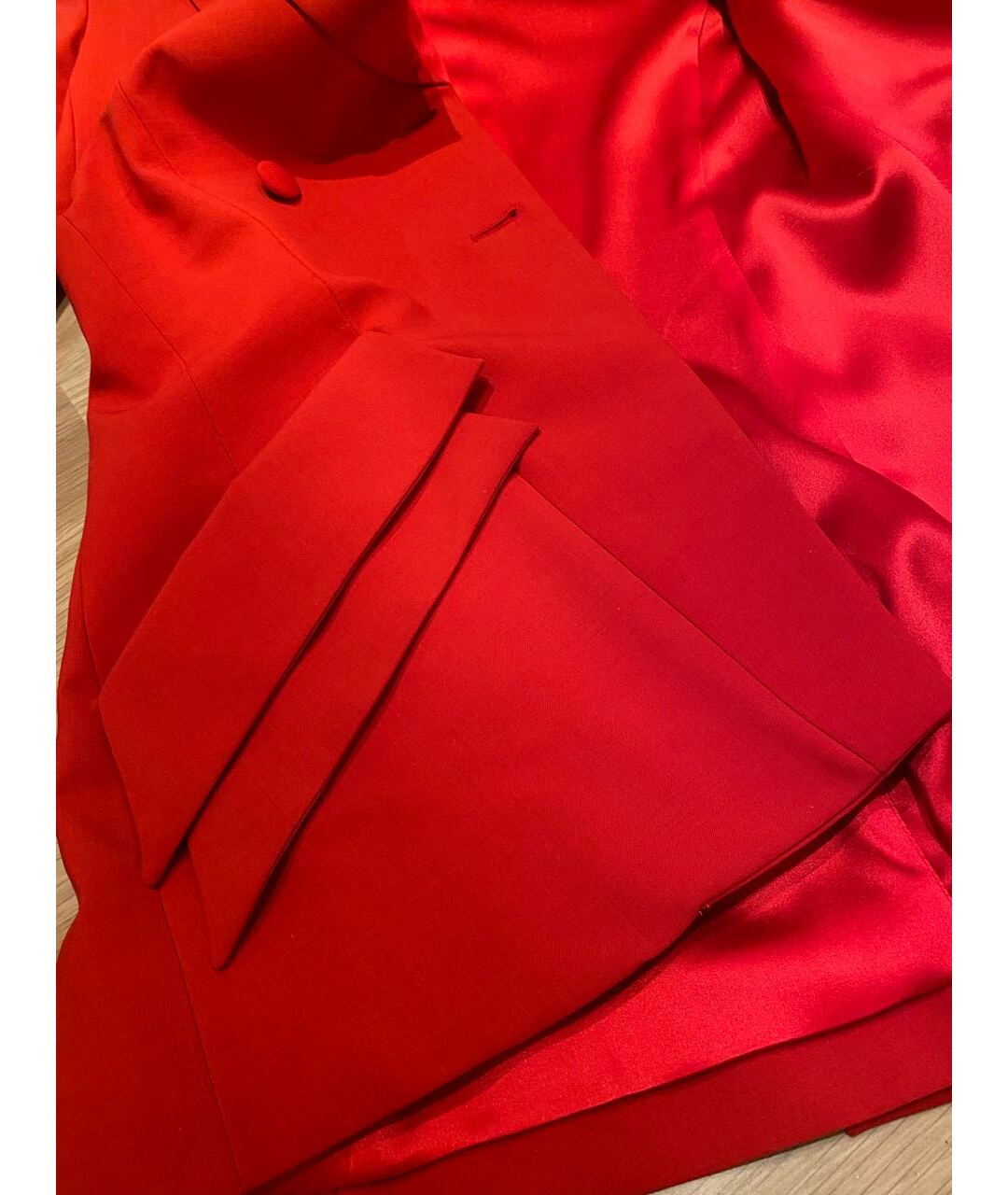 LA PERLA Красный шерстяной жакет/пиджак, фото 4