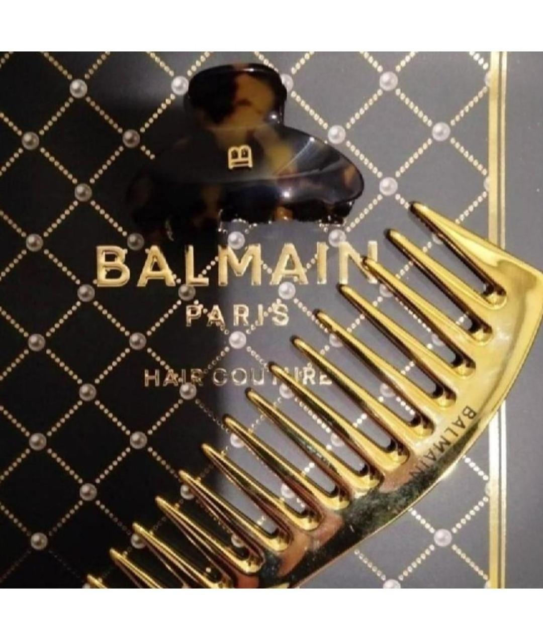 BALMAIN Коричневая заколка, фото 6