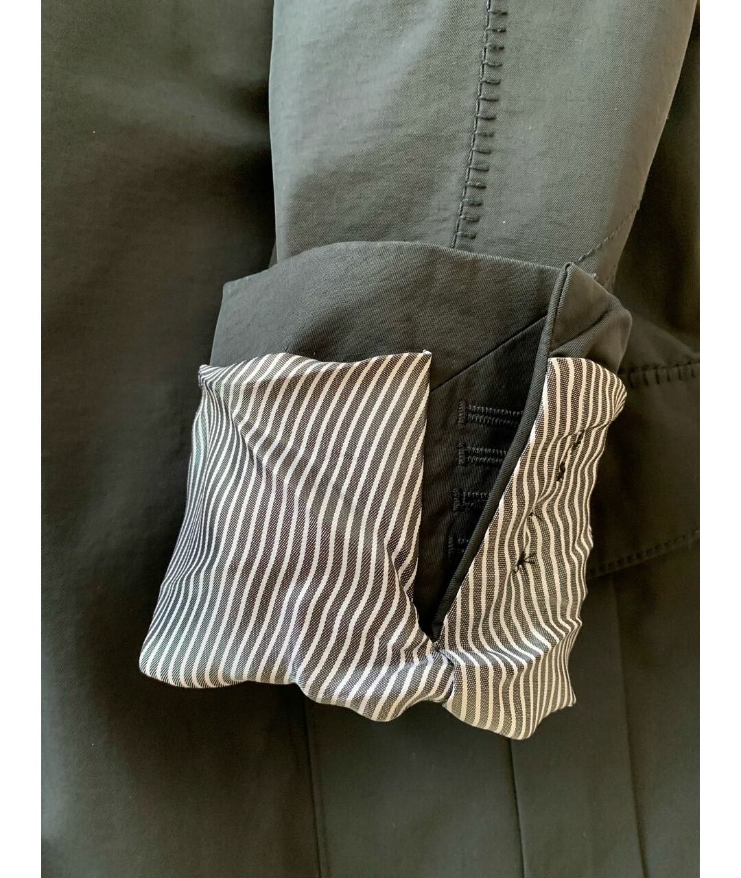 CORNELIANI Черная полиамидовая куртка, фото 7