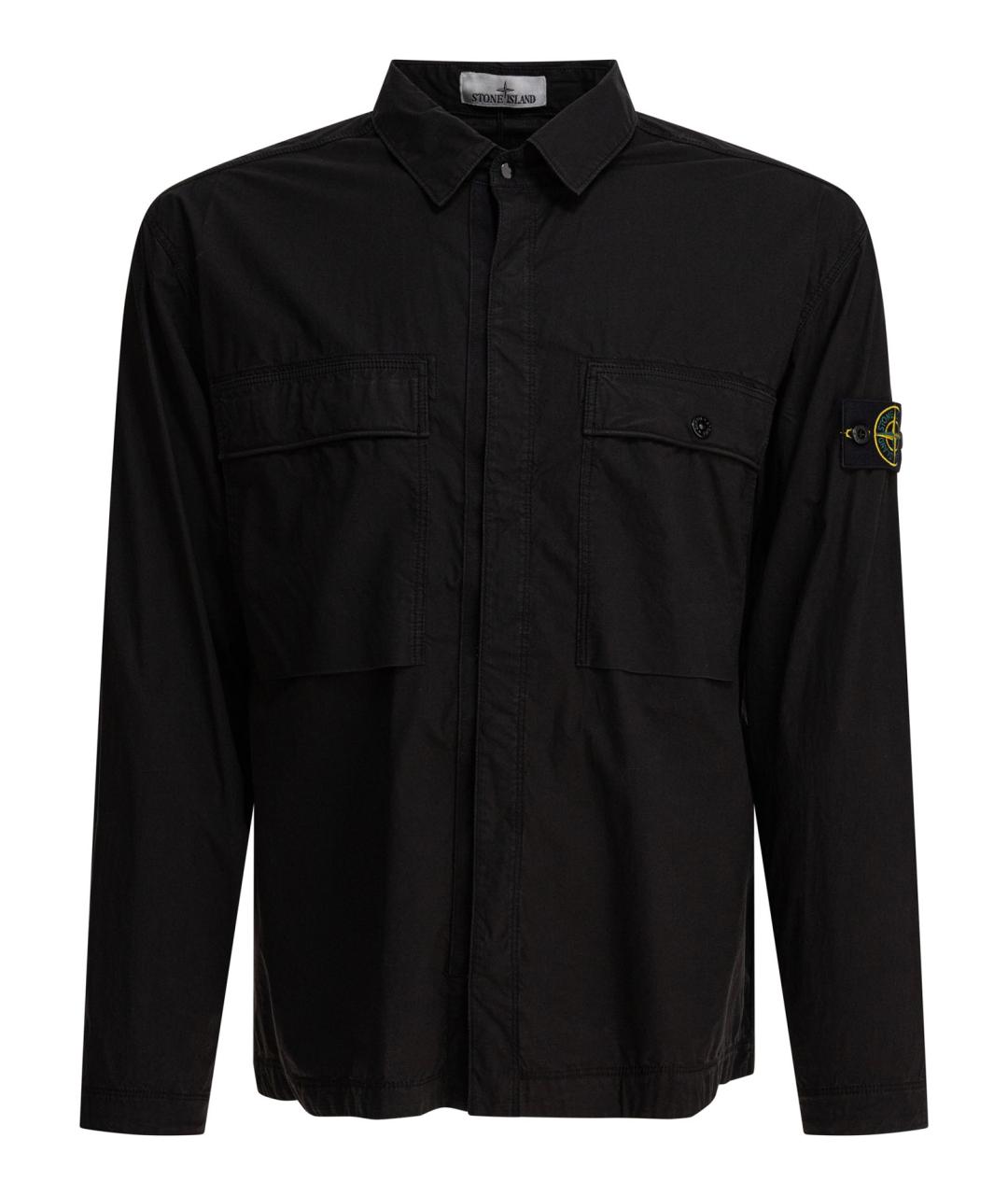 STONE ISLAND Черная куртка, фото 1