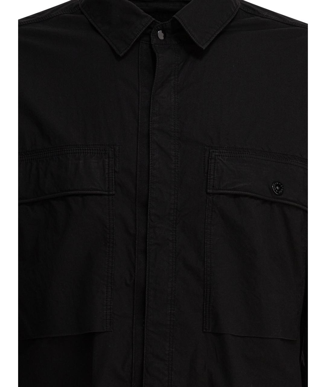 STONE ISLAND Черная куртка, фото 3