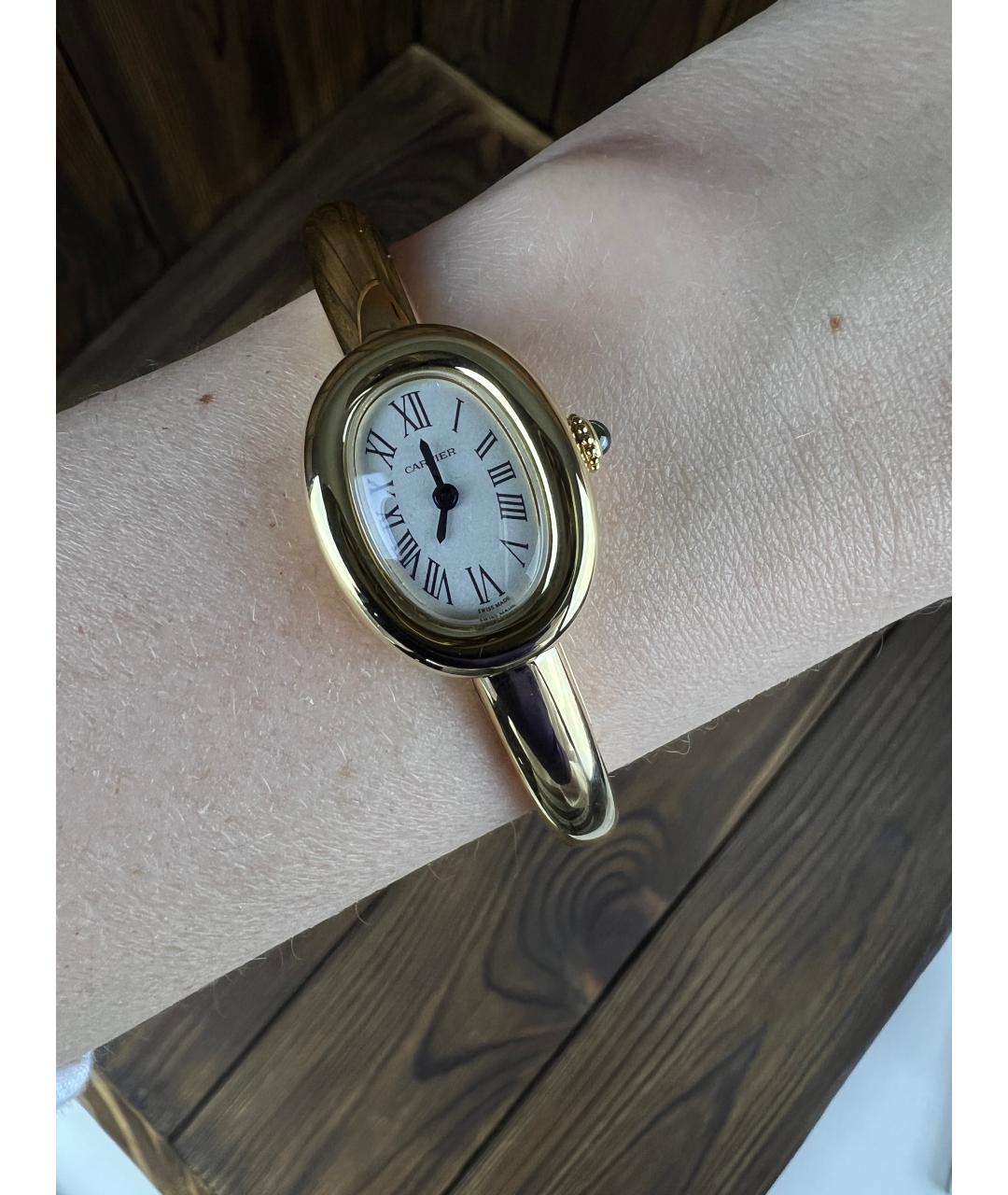 CARTIER Золотые часы из желтого золота, фото 7