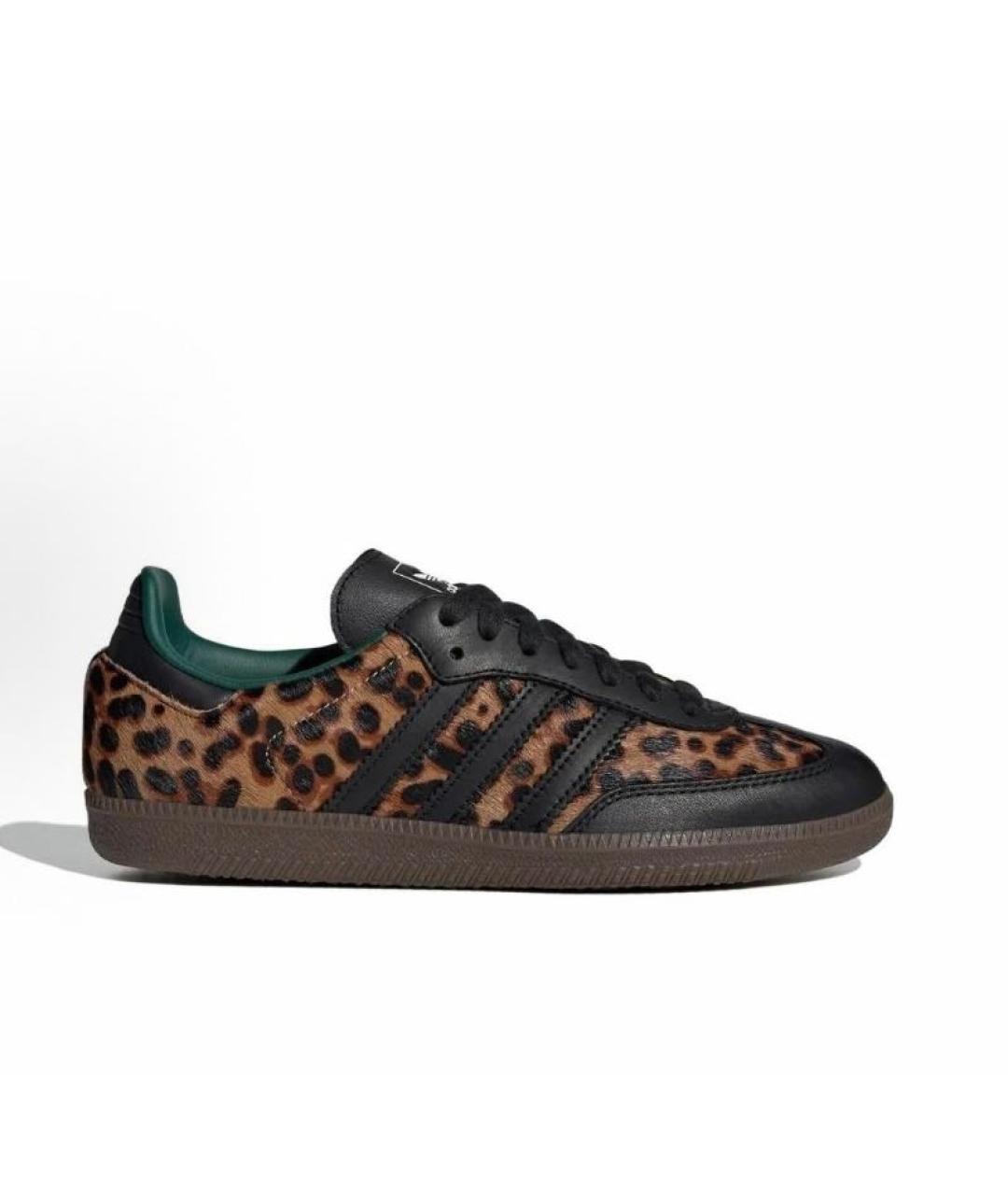 ADIDAS Коричневые бархатные кеды, фото 7