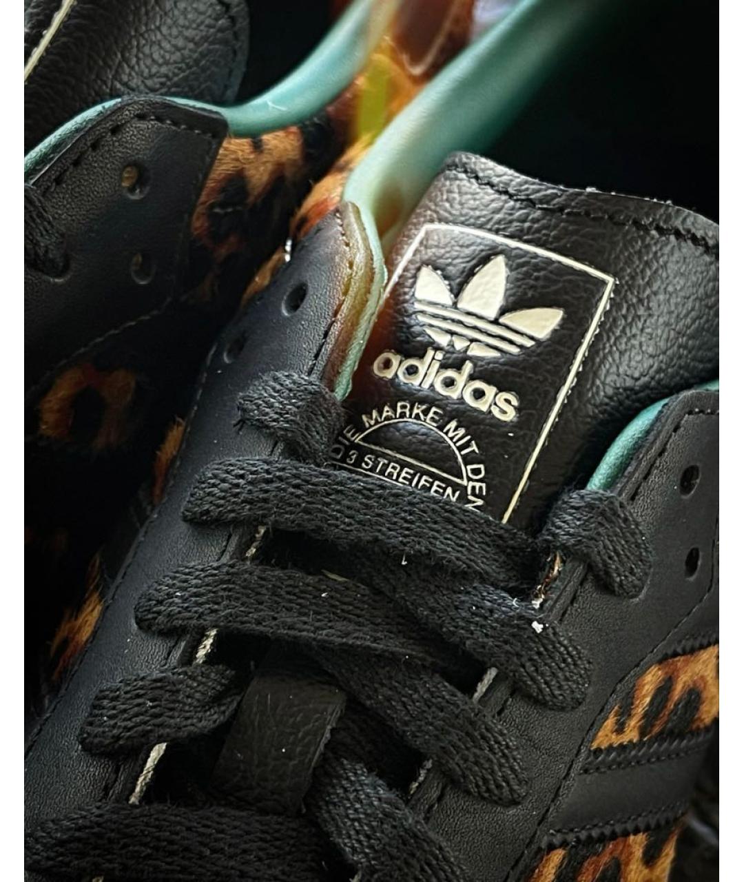 ADIDAS Коричневые бархатные кеды, фото 5