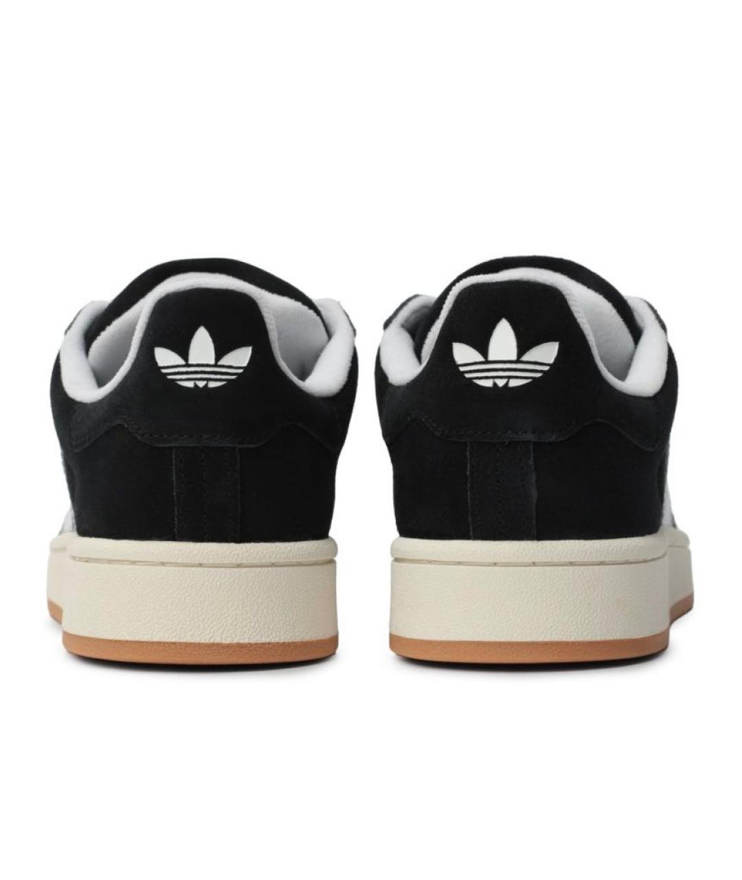 ADIDAS Черные замшевые кеды, фото 4