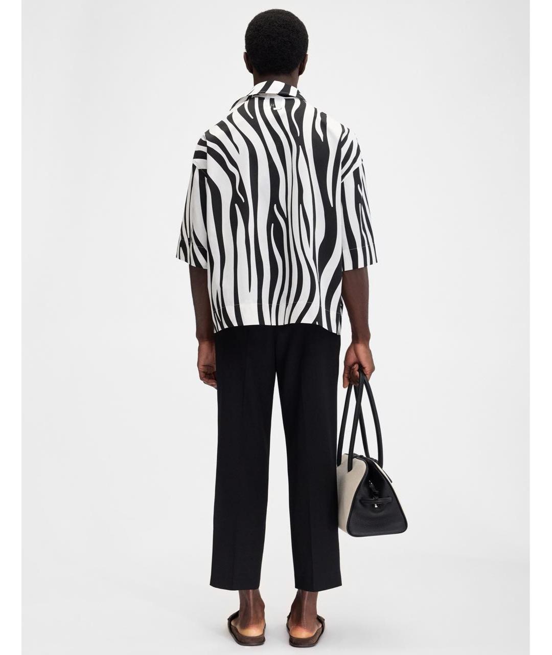 JACQUEMUS Черная хлопковая кэжуал рубашка, фото 4