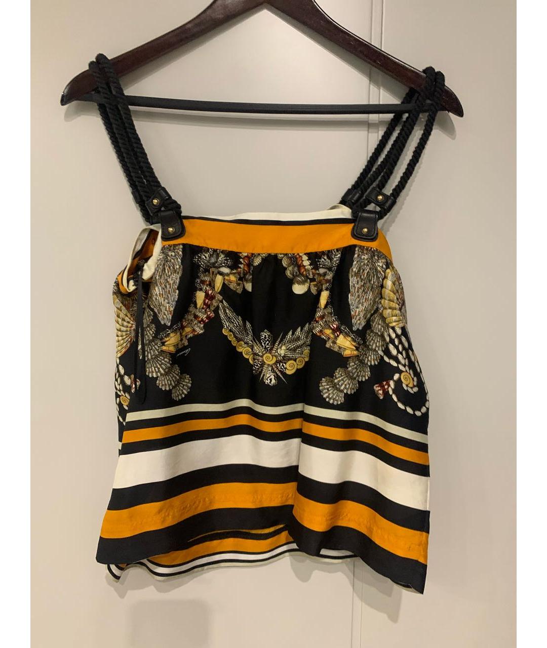 GUCCI Мульти шелковая блузы, фото 2