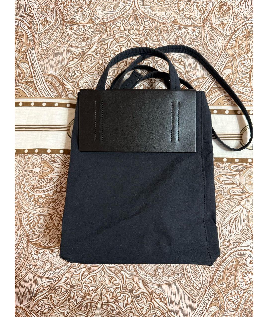 ACNE STUDIOS Синяя кожаная сумка тоут, фото 3