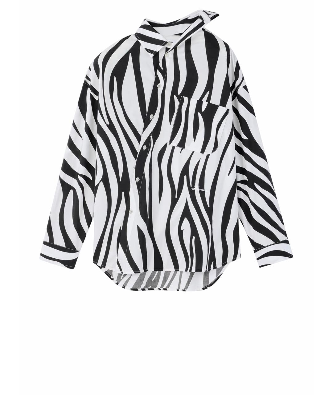 JACQUEMUS Черная хлопковая рубашка, фото 1