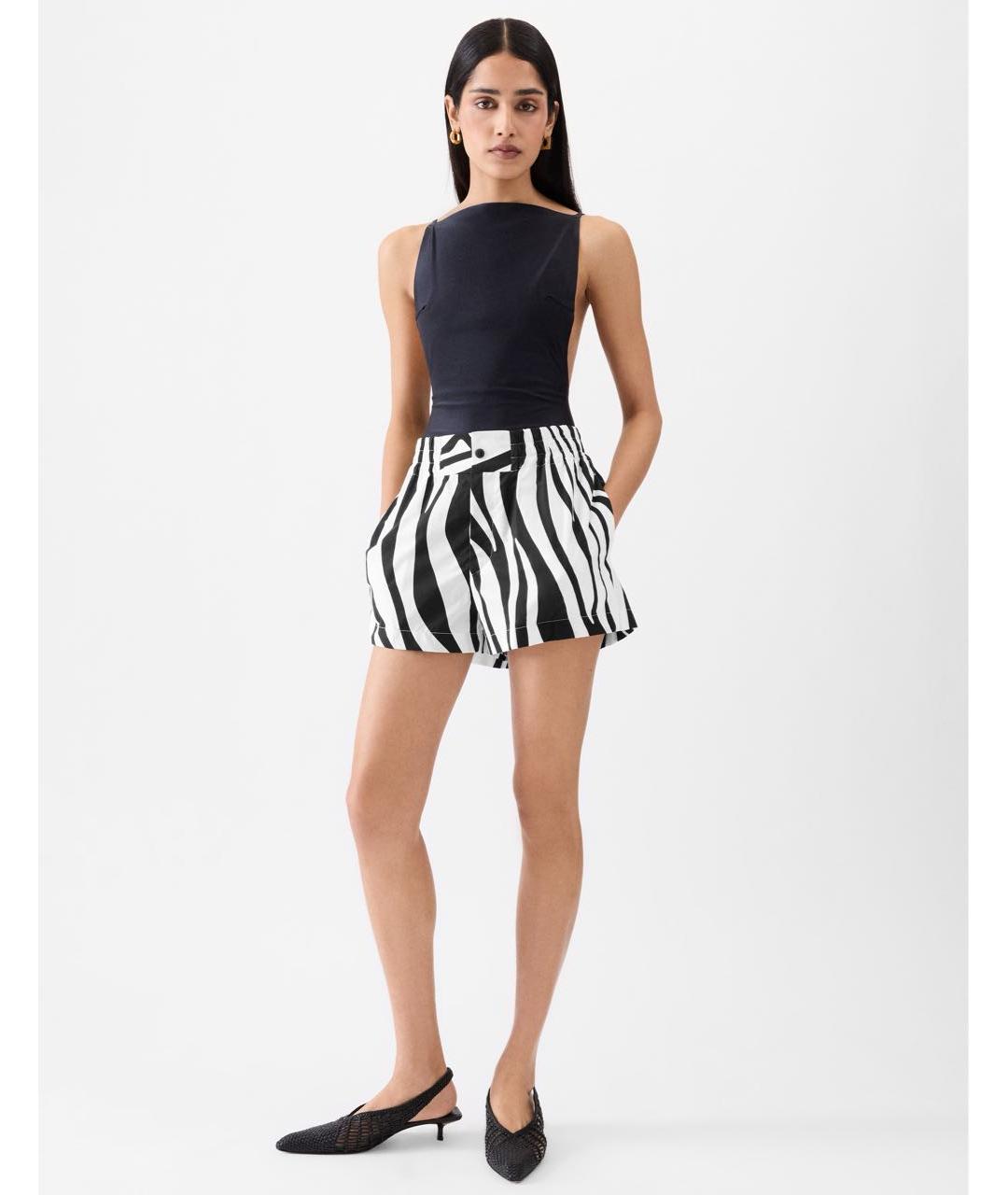 JACQUEMUS Черные хлопковые шорты, фото 2