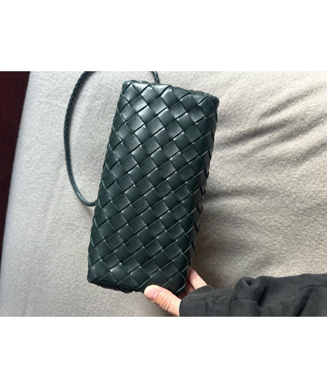 BOTTEGA VENETA Кожаная сумка с короткими ручками, фото 5