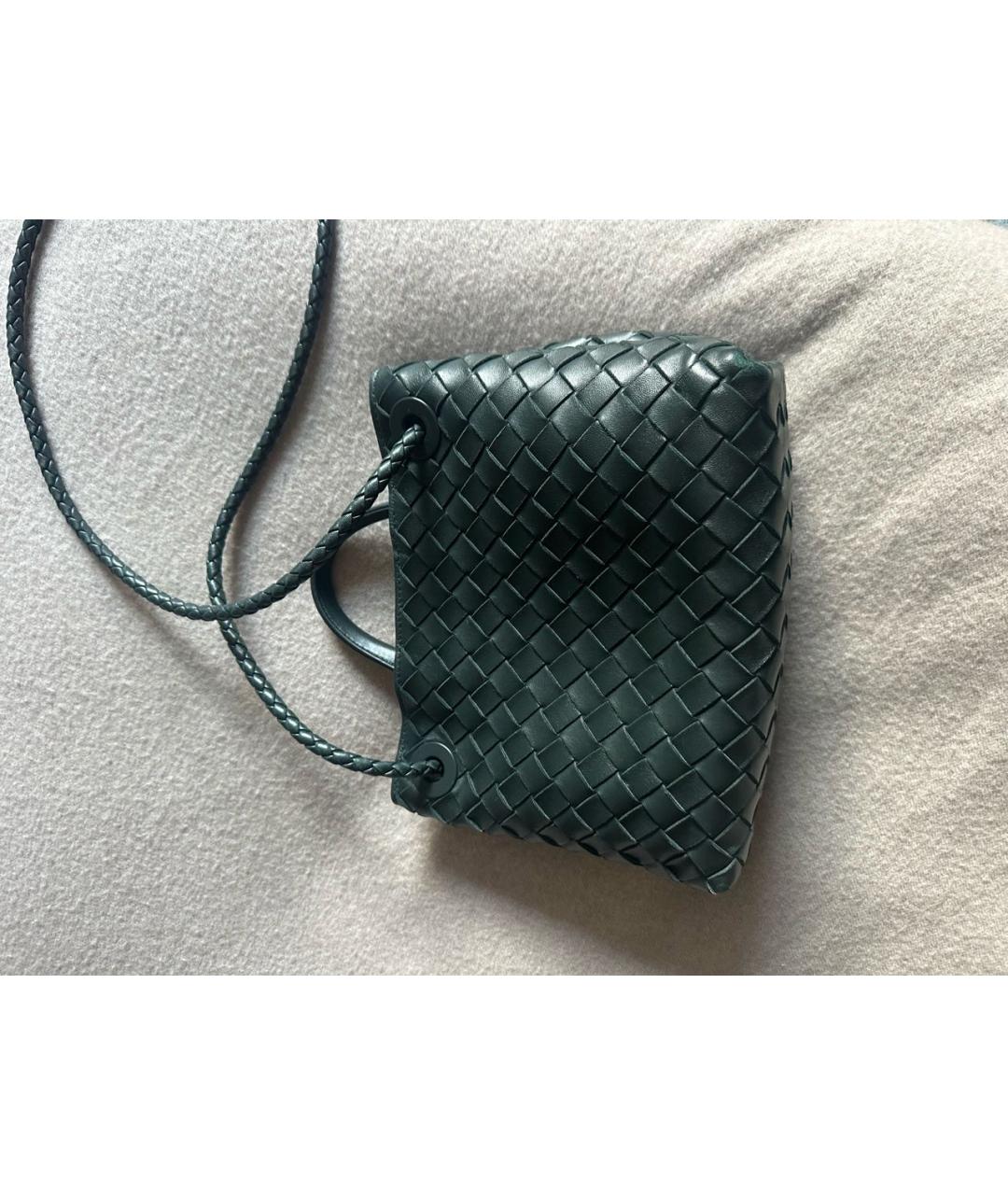 BOTTEGA VENETA Кожаная сумка с короткими ручками, фото 4