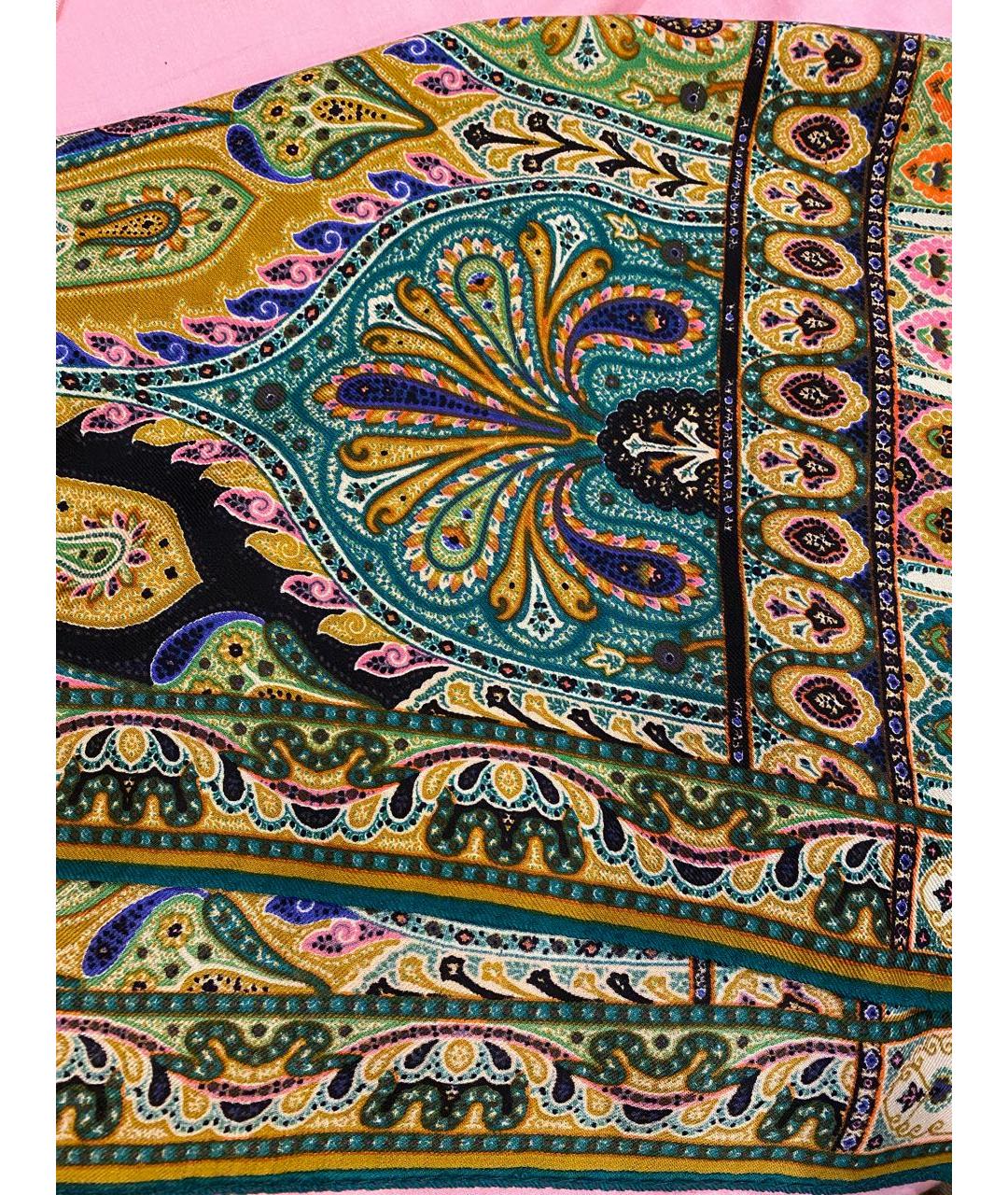 ETRO Мульти шерстяной шарф, фото 2