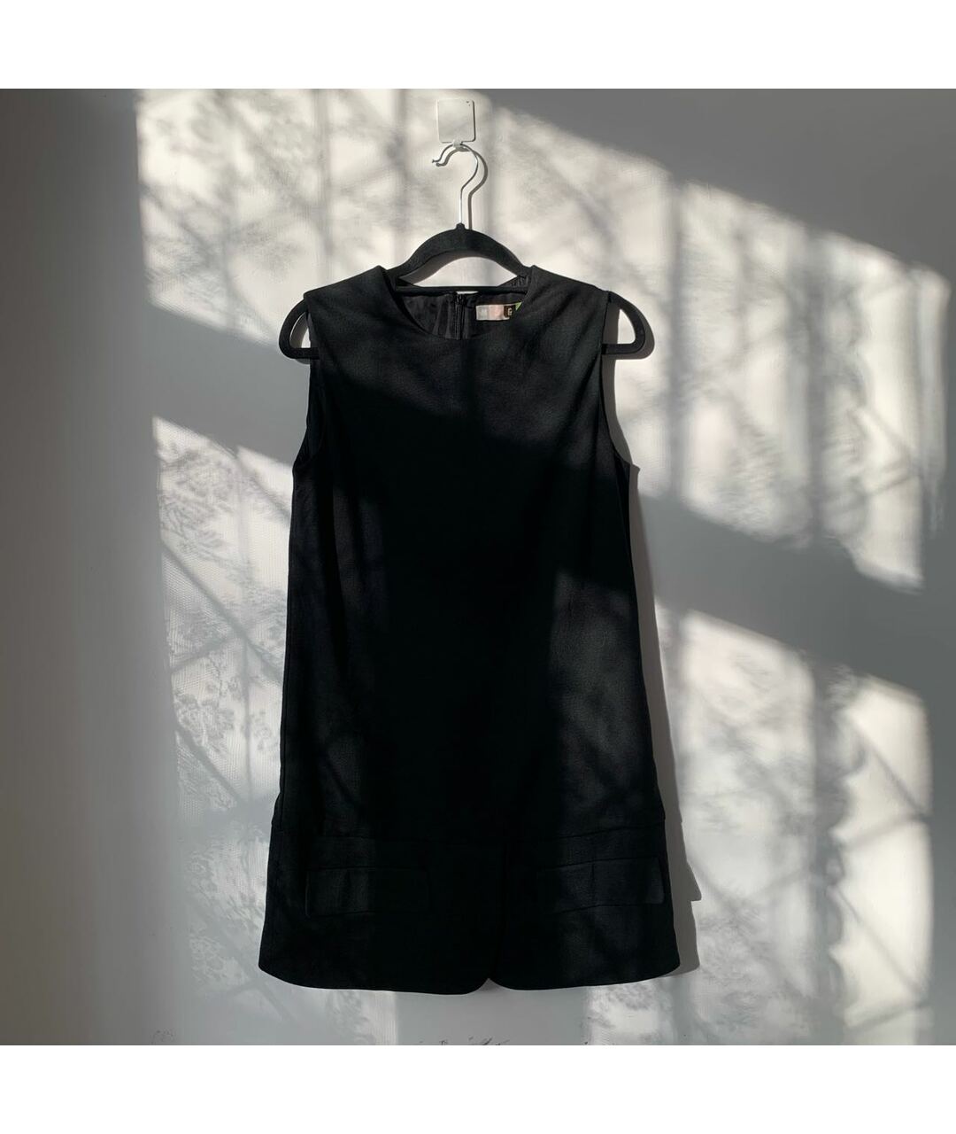 MSGM Черное вискозное повседневное платье, фото 9