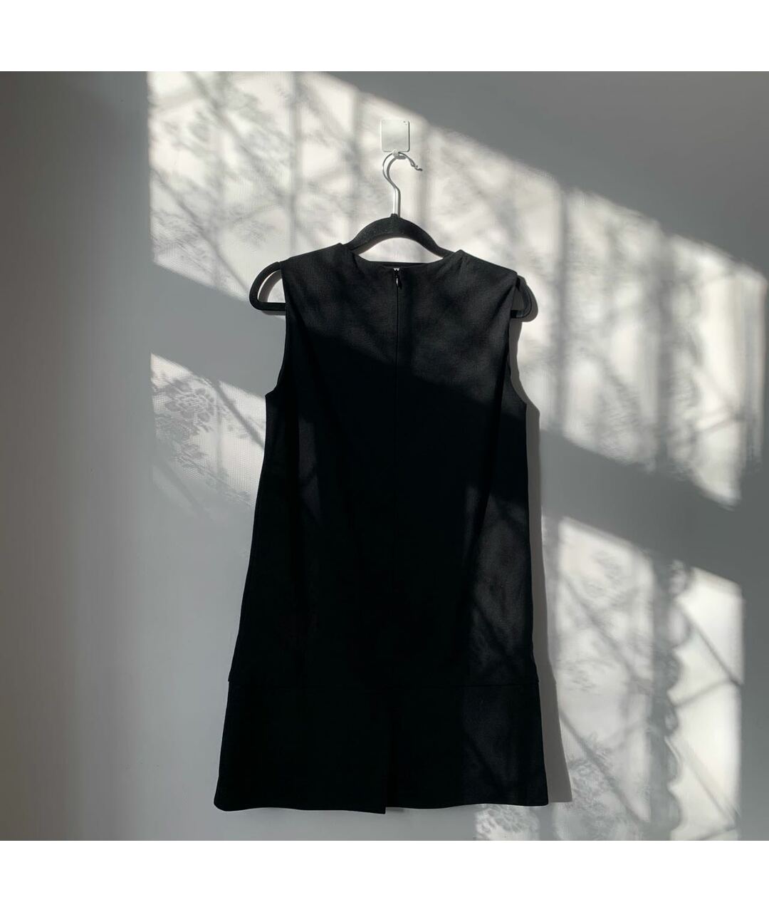 MSGM Черное вискозное повседневное платье, фото 4