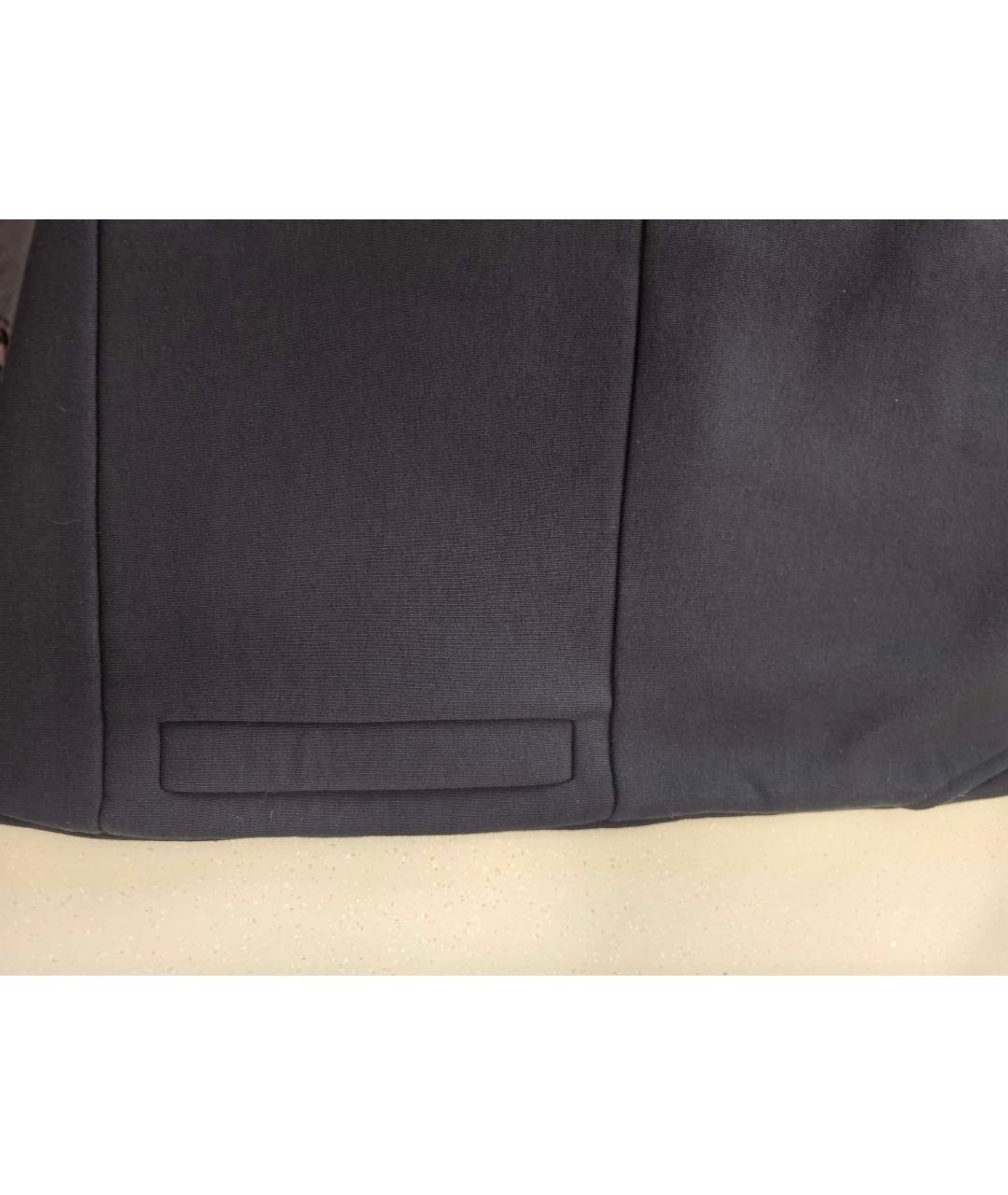 ERMENEGILDO ZEGNA Антрацитовый хлопковый спортивный костюм, фото 5