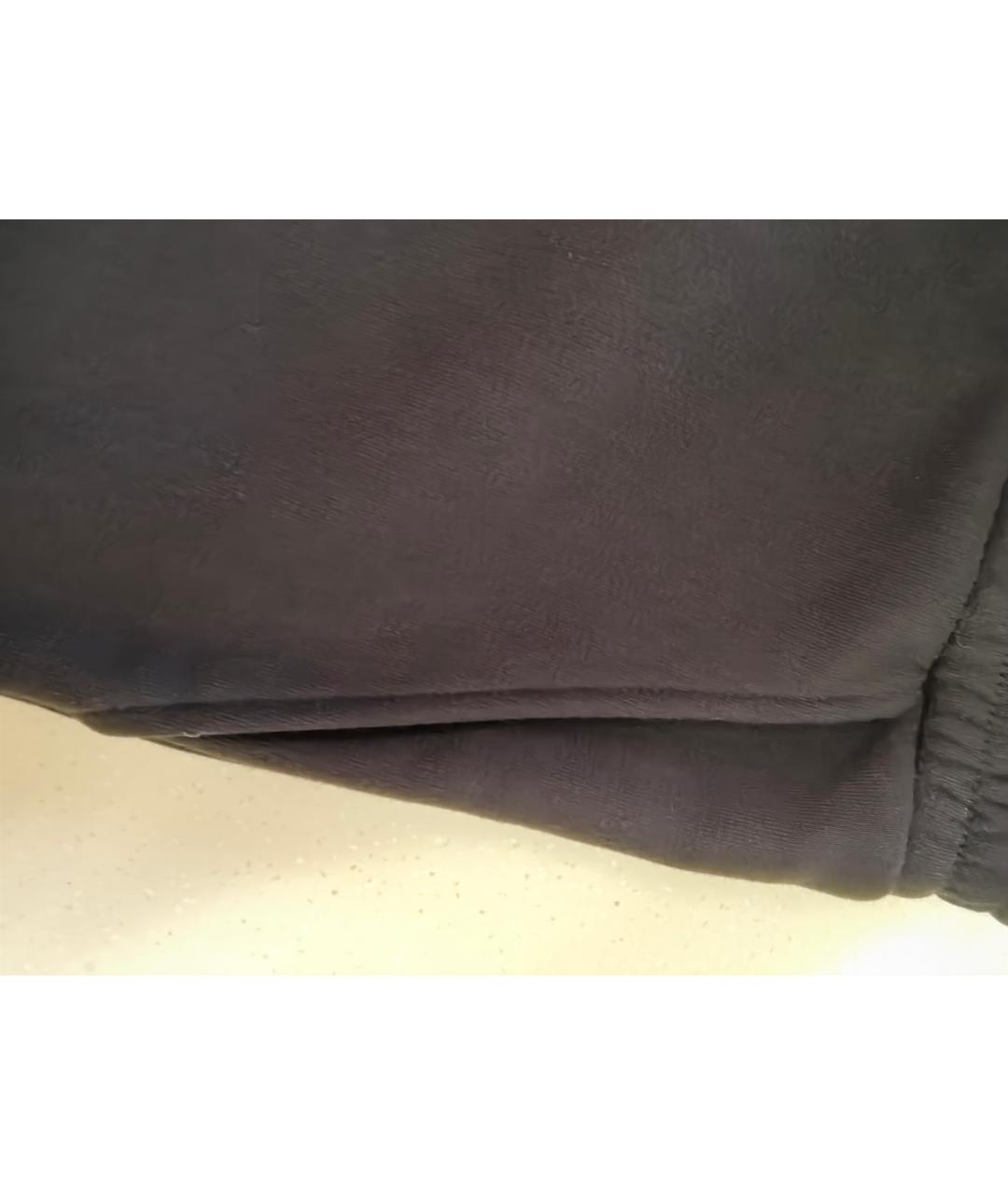 ERMENEGILDO ZEGNA Антрацитовый хлопковый спортивный костюм, фото 4