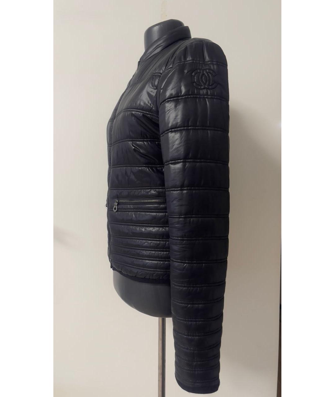 CHANEL Синяя полиэстеровая куртка, фото 8