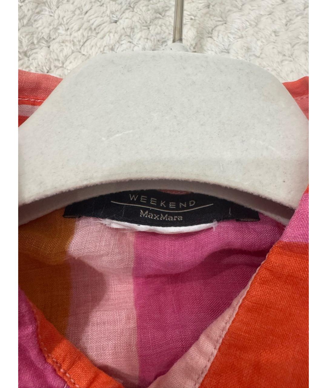 WEEKEND MAX MARA Мульти льняная блузы, фото 2