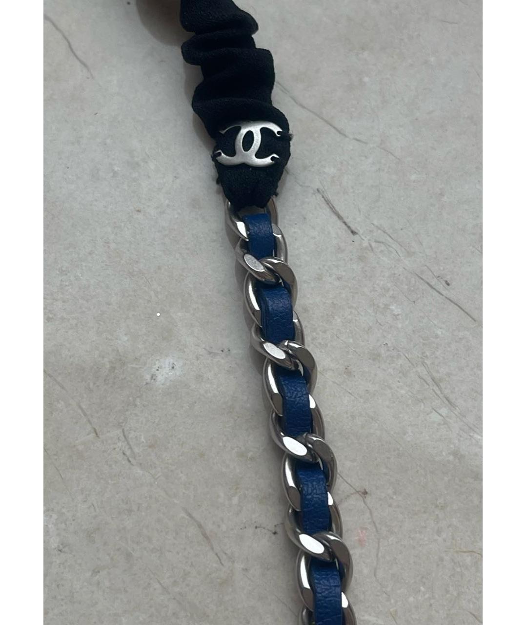 CHANEL Синее колье, фото 2
