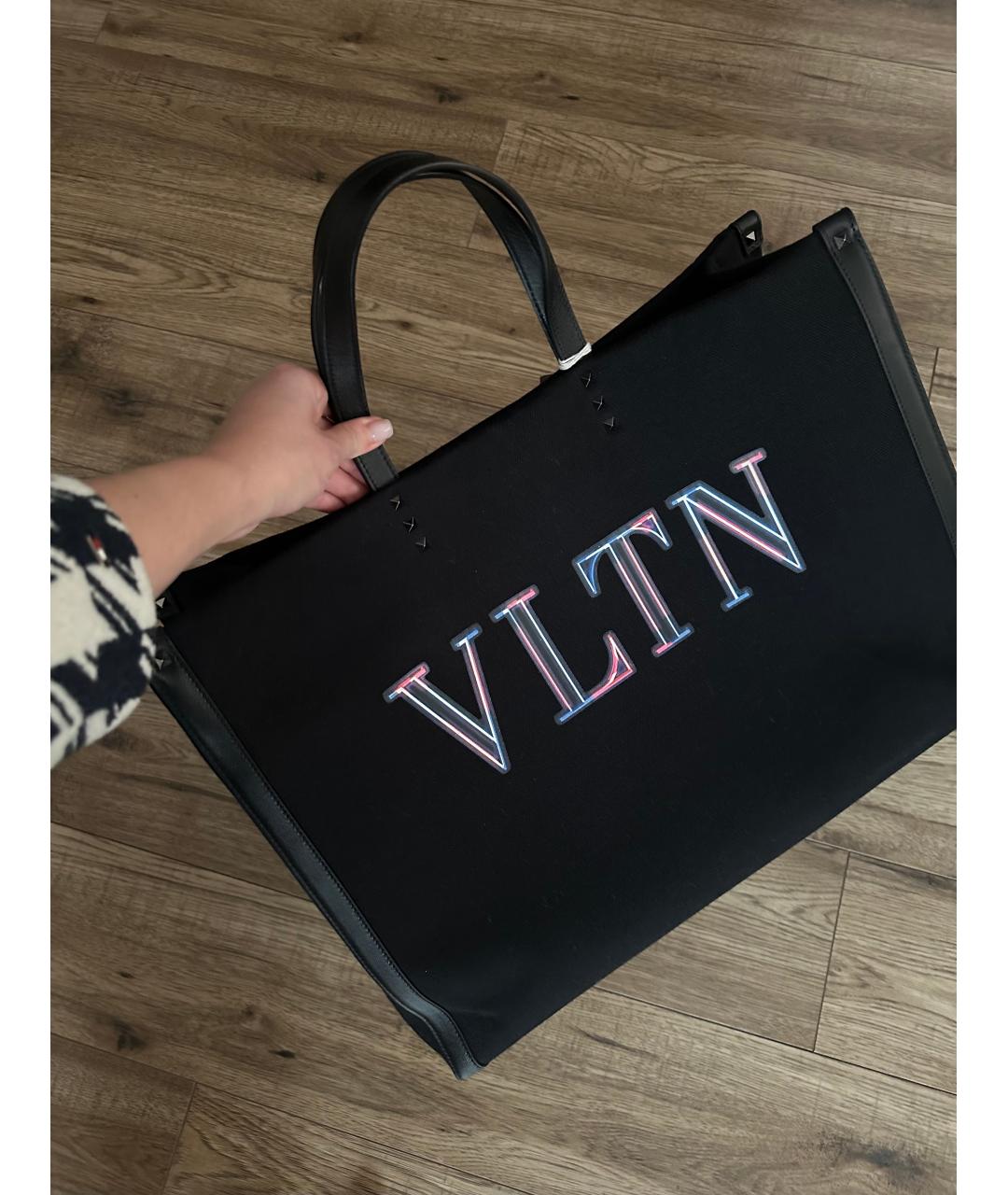 VALENTINO Синяя сумка тоут, фото 7
