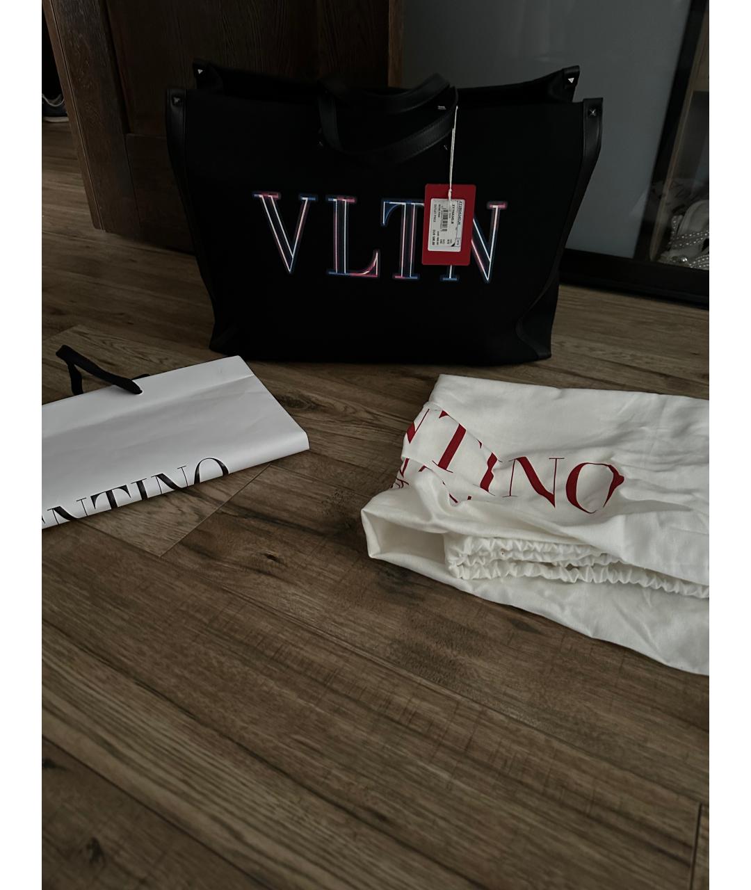 VALENTINO Синяя сумка тоут, фото 6