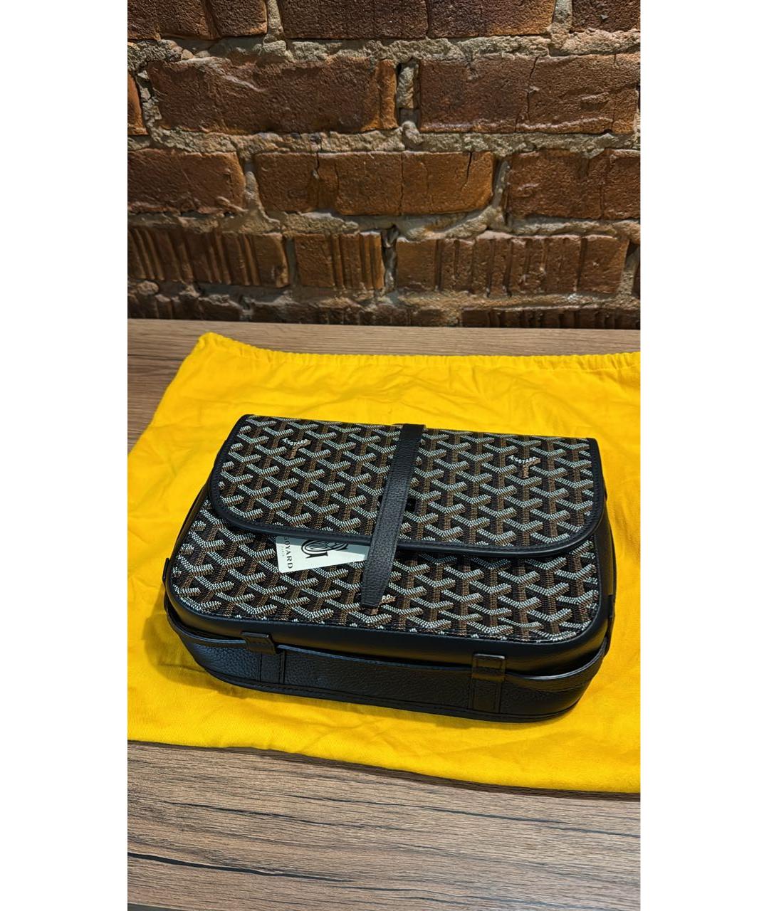 GOYARD Черная сумка на плечо, фото 4