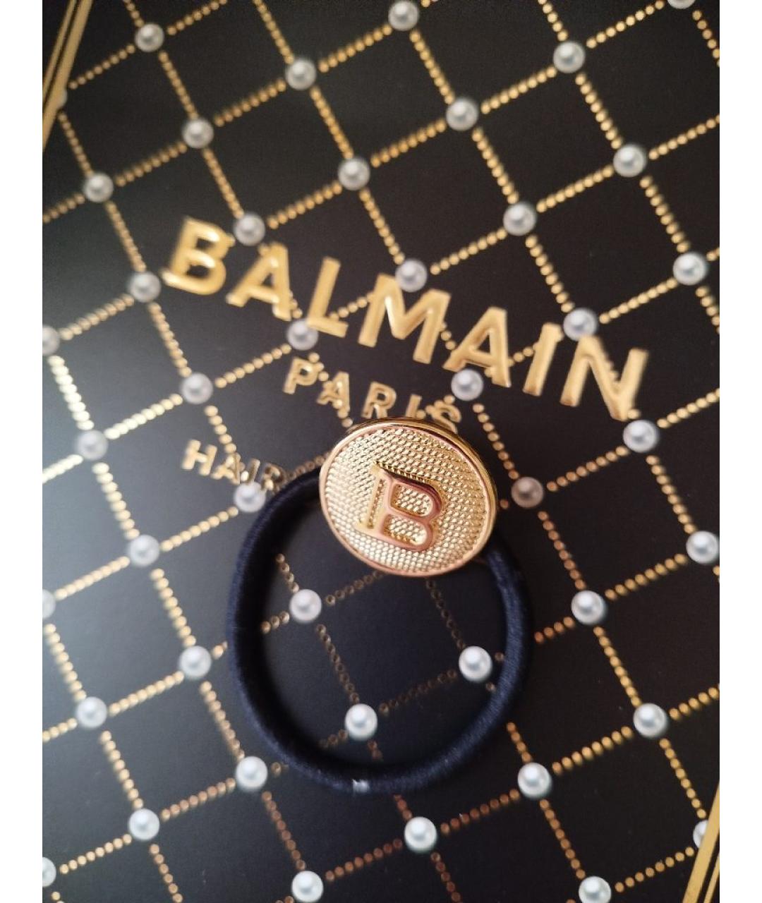 BALMAIN Золотая резинка, фото 9