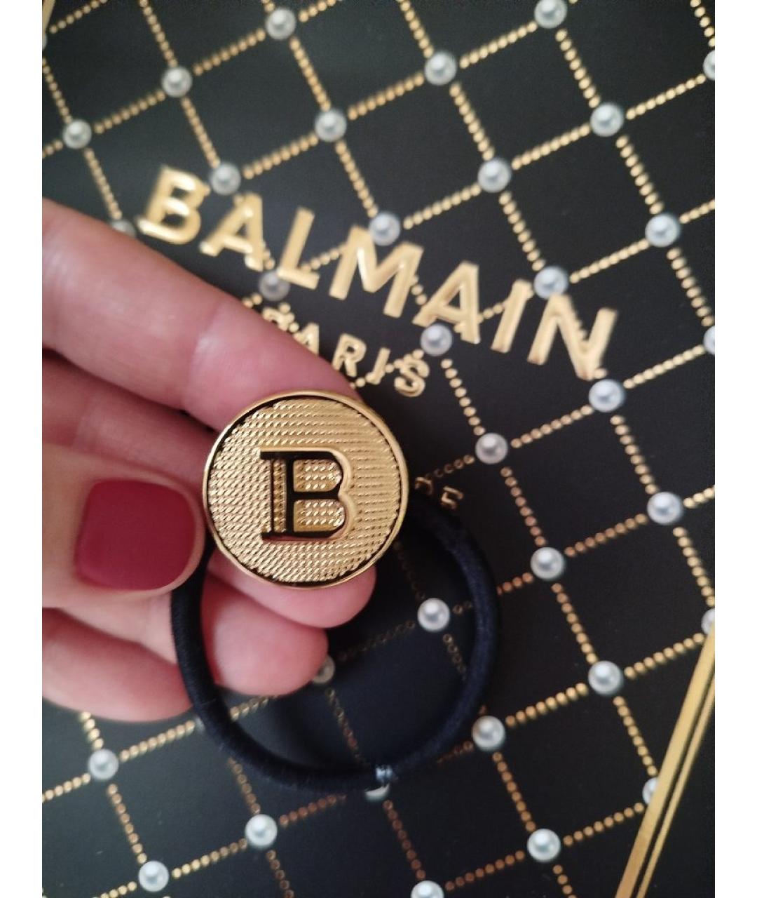 BALMAIN Золотая резинка, фото 8