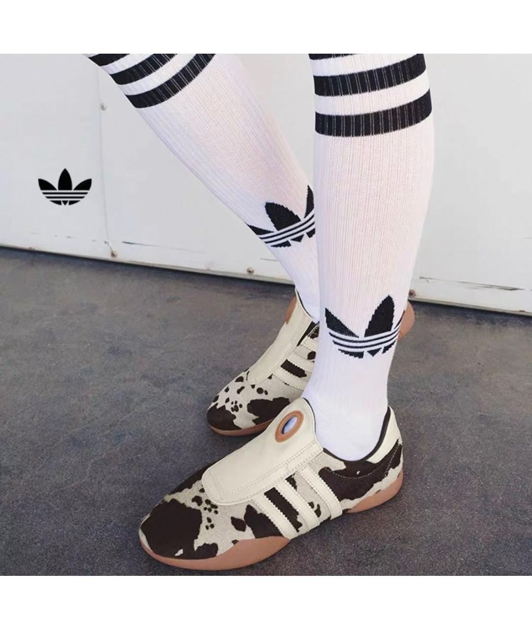 ADIDAS Кожаные кеды, фото 4
