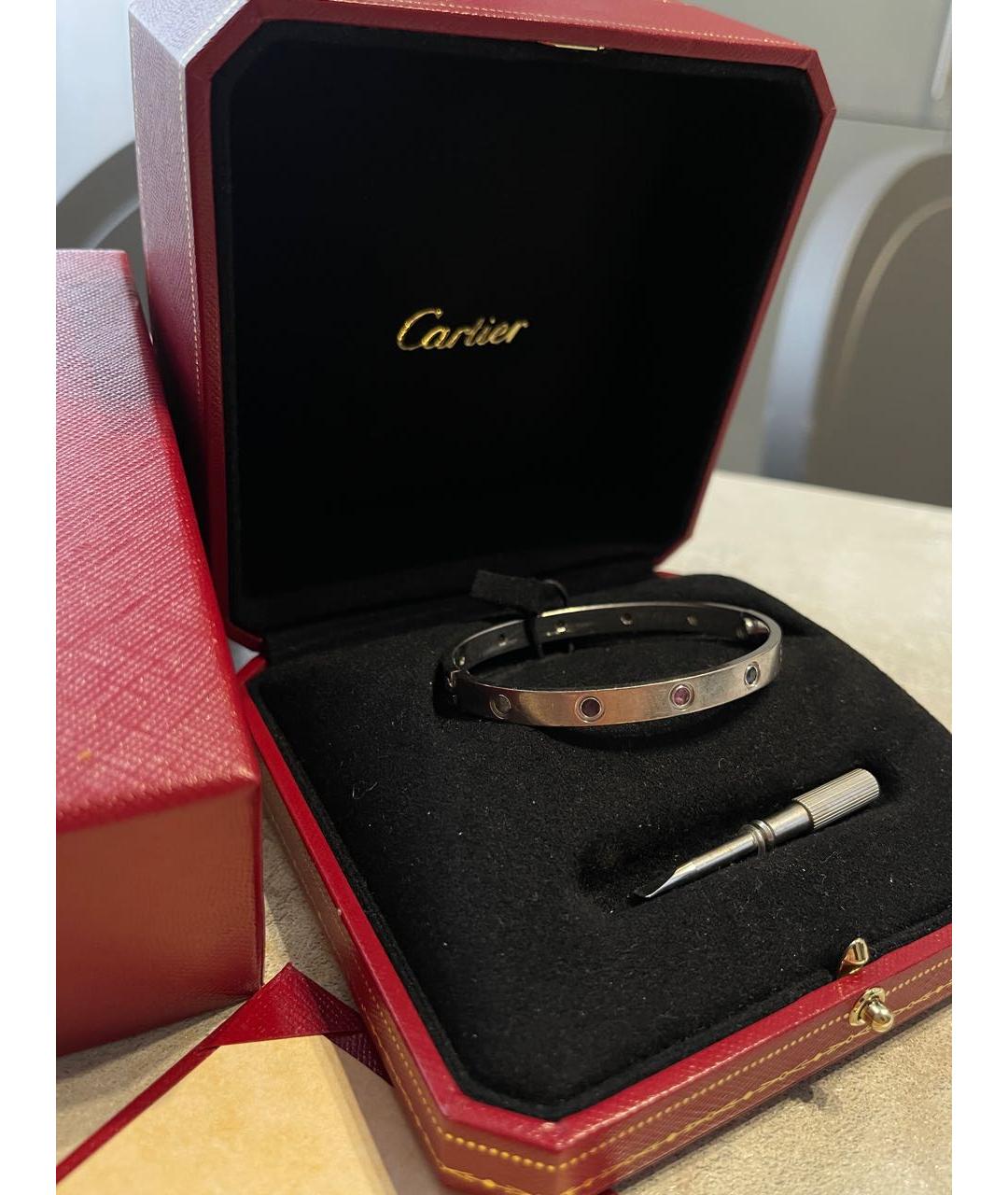 CARTIER Браслет из белого золота, фото 3