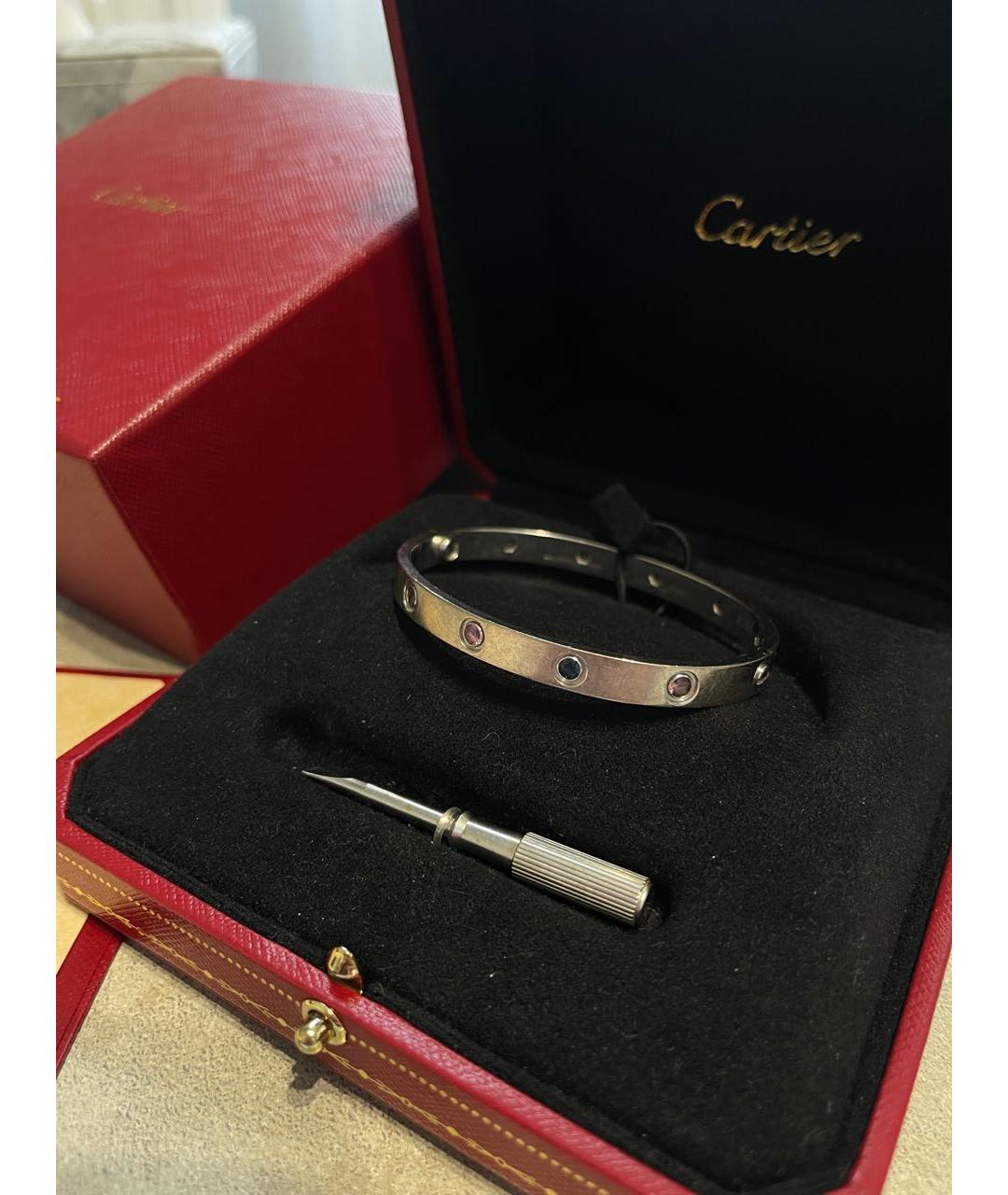 CARTIER Браслет из белого золота, фото 2